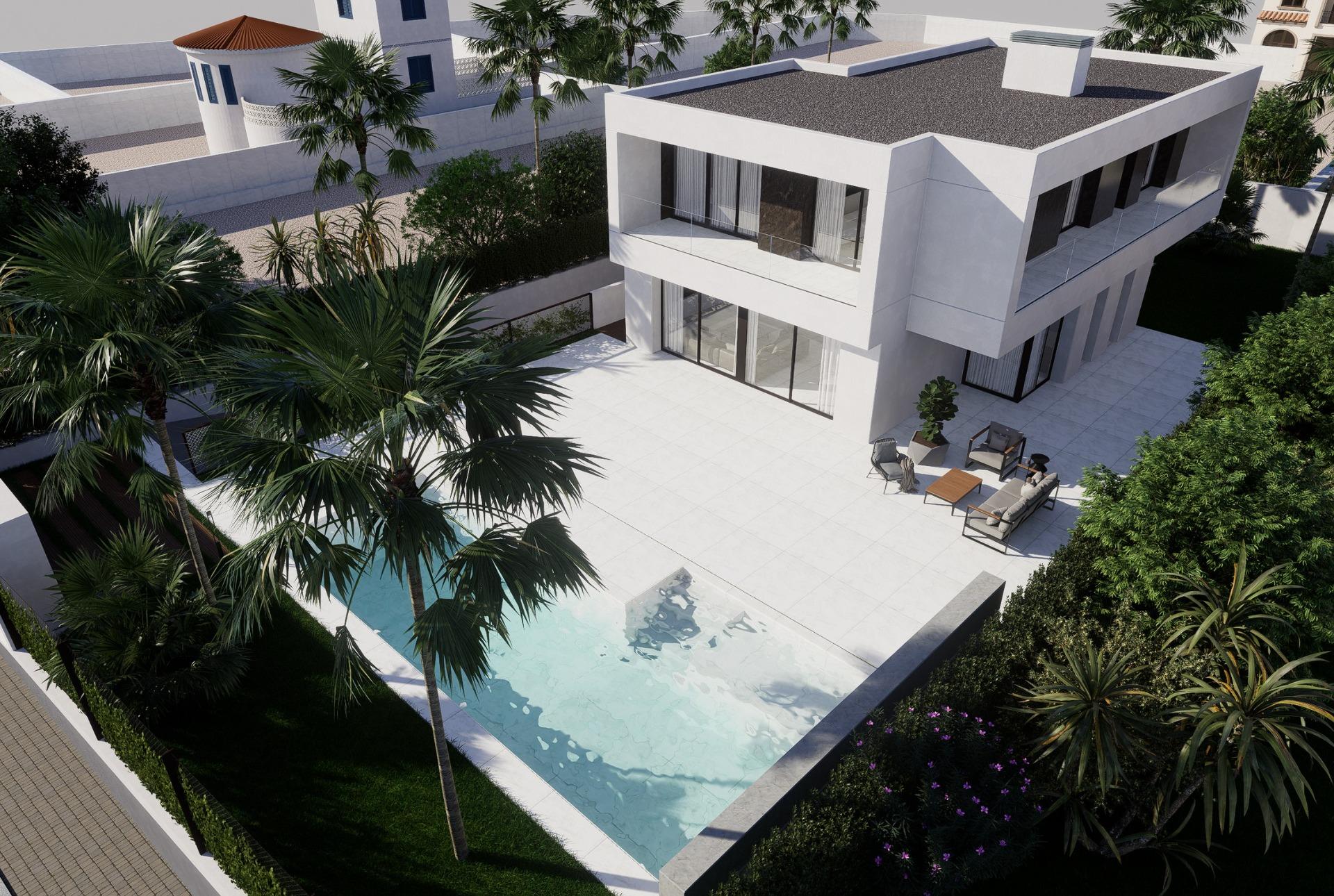 Villa de lujo de nueva construcción en venta en La Zenia, Orihuela Costa — photograph 4