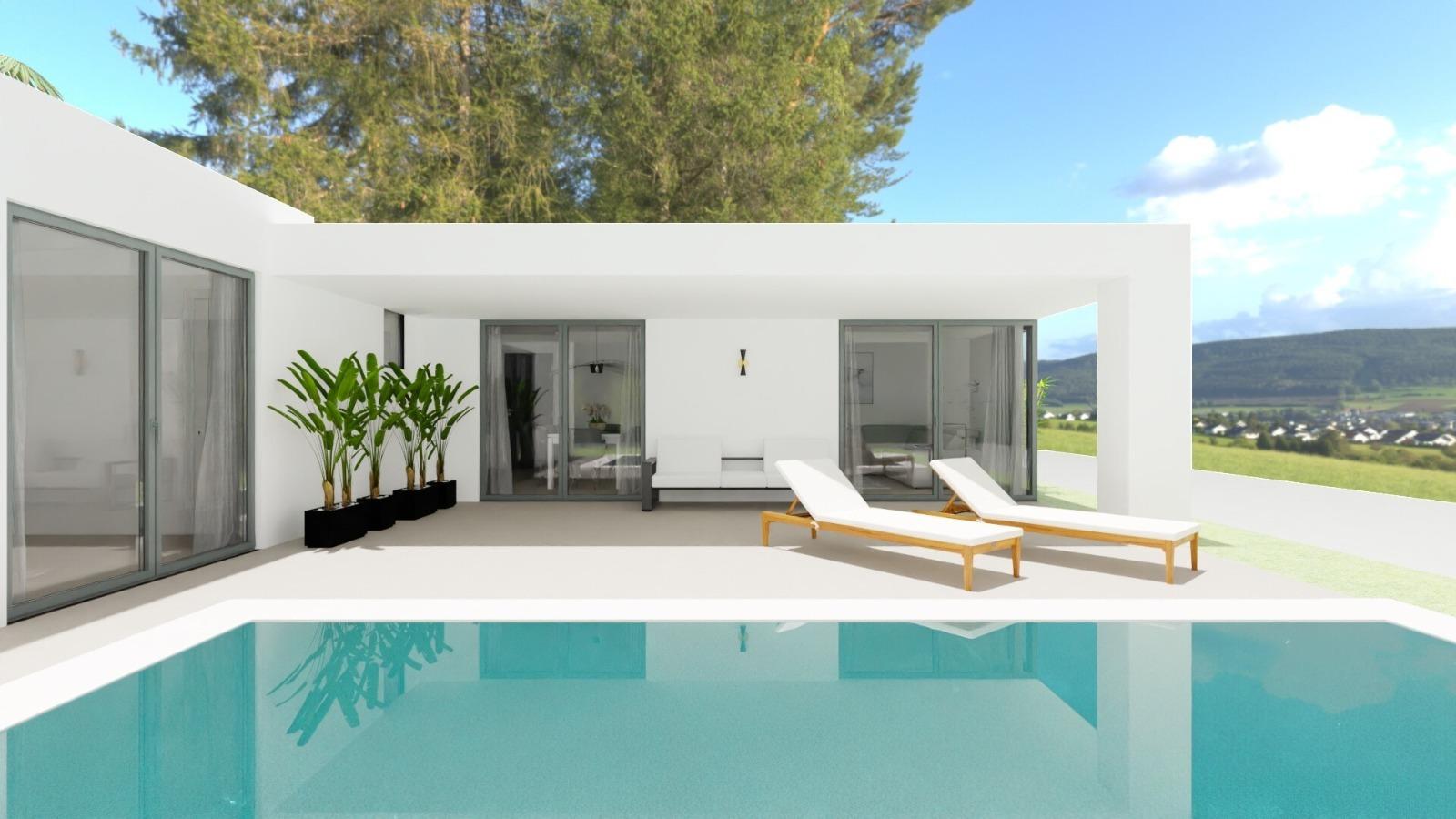Newly Built Villas with Private Pool in Monforte Del Cid — Monforte del Cid