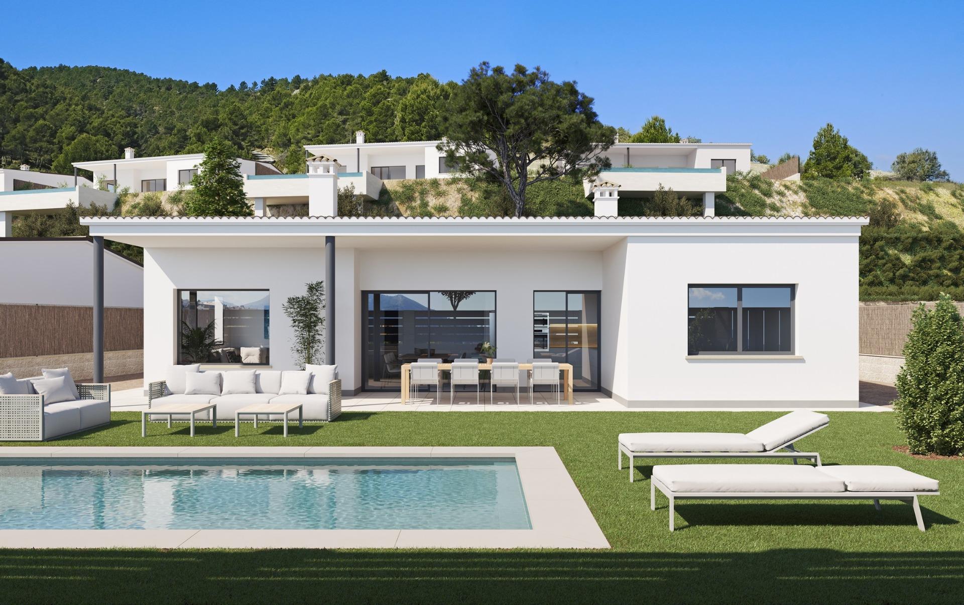 New Build Villas in Penáguila – Tranquility and Nature in the Heart of Sierra de Aitana, Alicante — Penaguila
