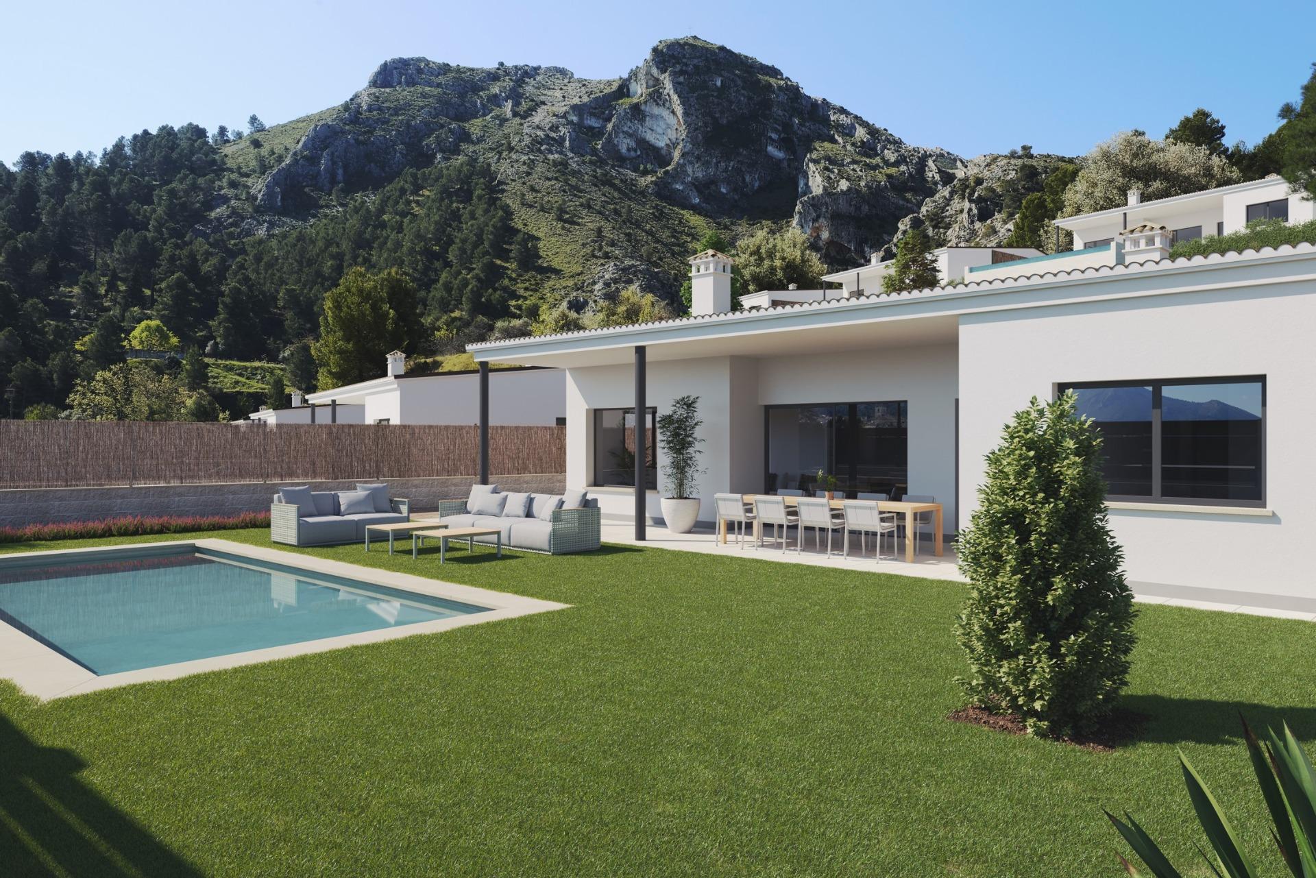 Nybyggede villaer i Penáguila – Ro og natur i hjertet af Sierra de Aitana, Alicante — photograph 2