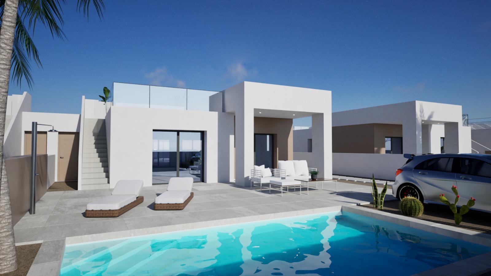 Modern Style Villas in La Romana, Alicante — photograph 3