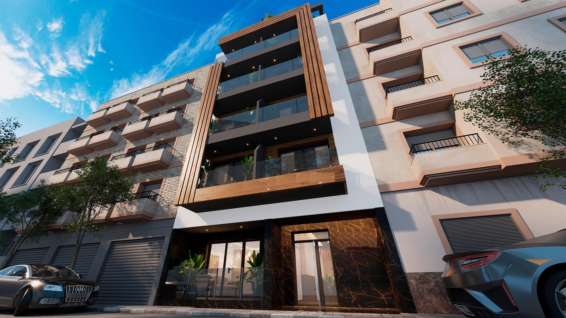 Modern Apartments Just 250m from Playa del Cura in Torrevieja — Torrevieja