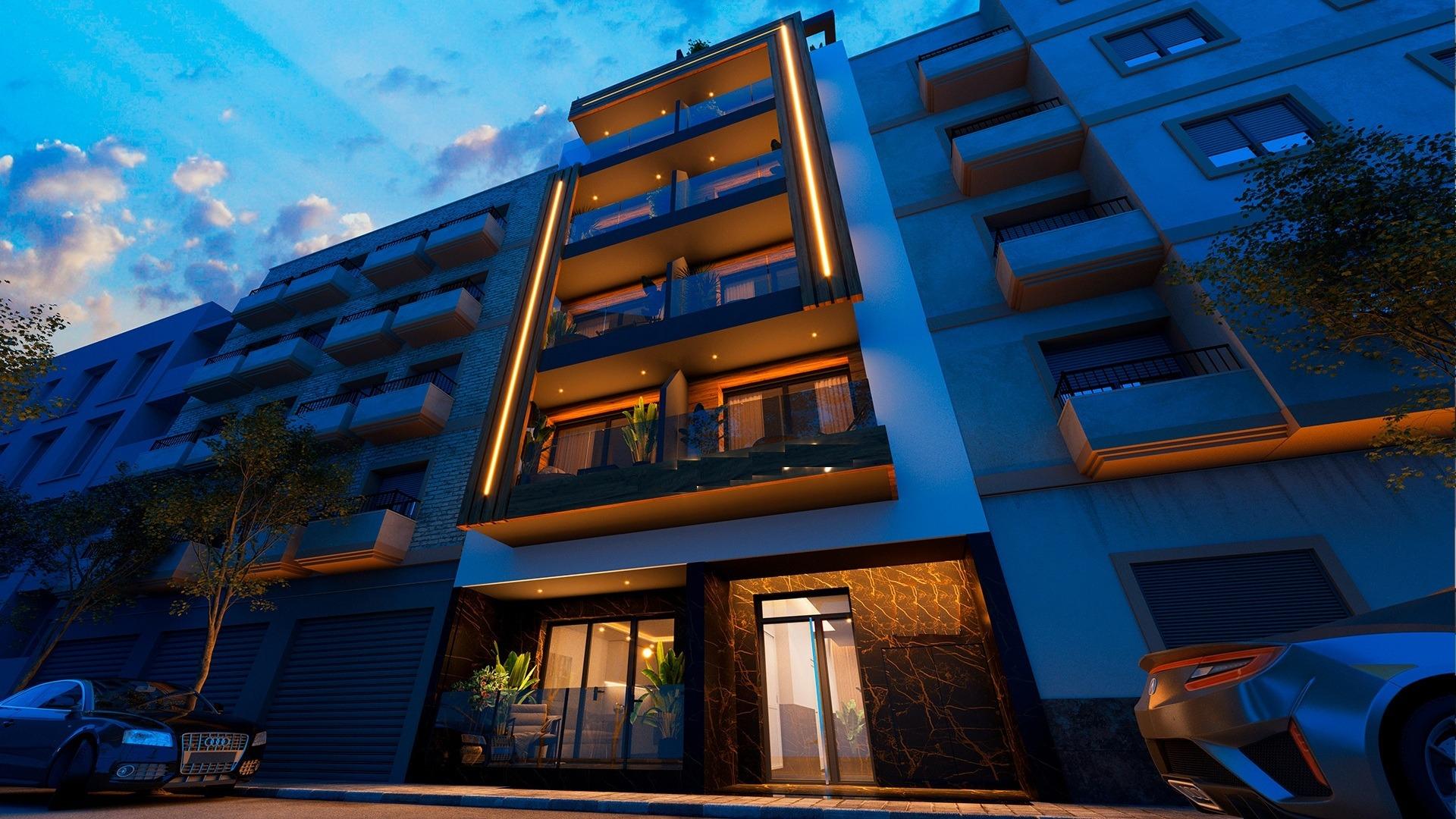 Modern Apartments Just 250m from Playa del Cura in Torrevieja — Torrevieja