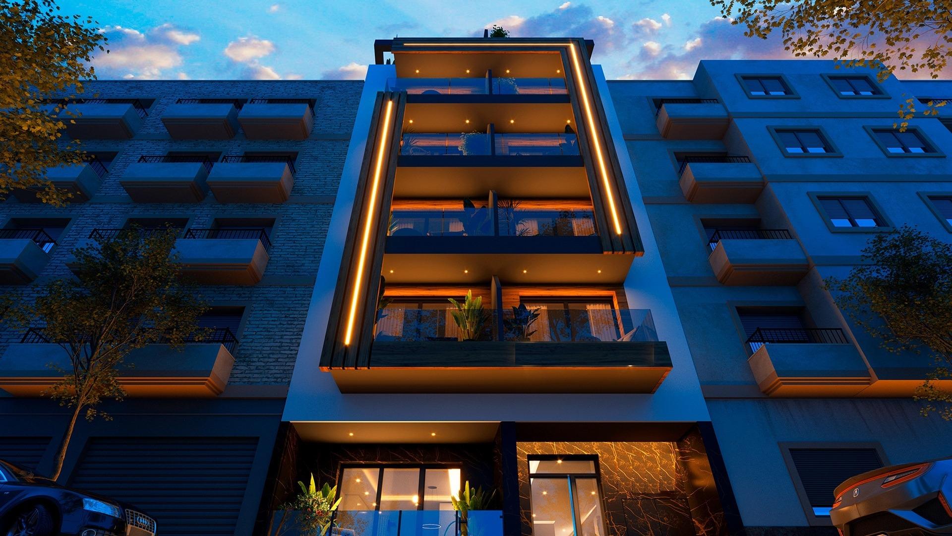 Modern Apartments Just 250m from Playa del Cura in Torrevieja — Torrevieja