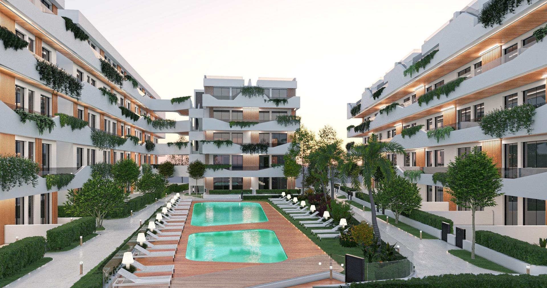 New Build Tourist Apartments in Santiago de la Ribera, San Javier – Just 750m from the Beach — San Javier