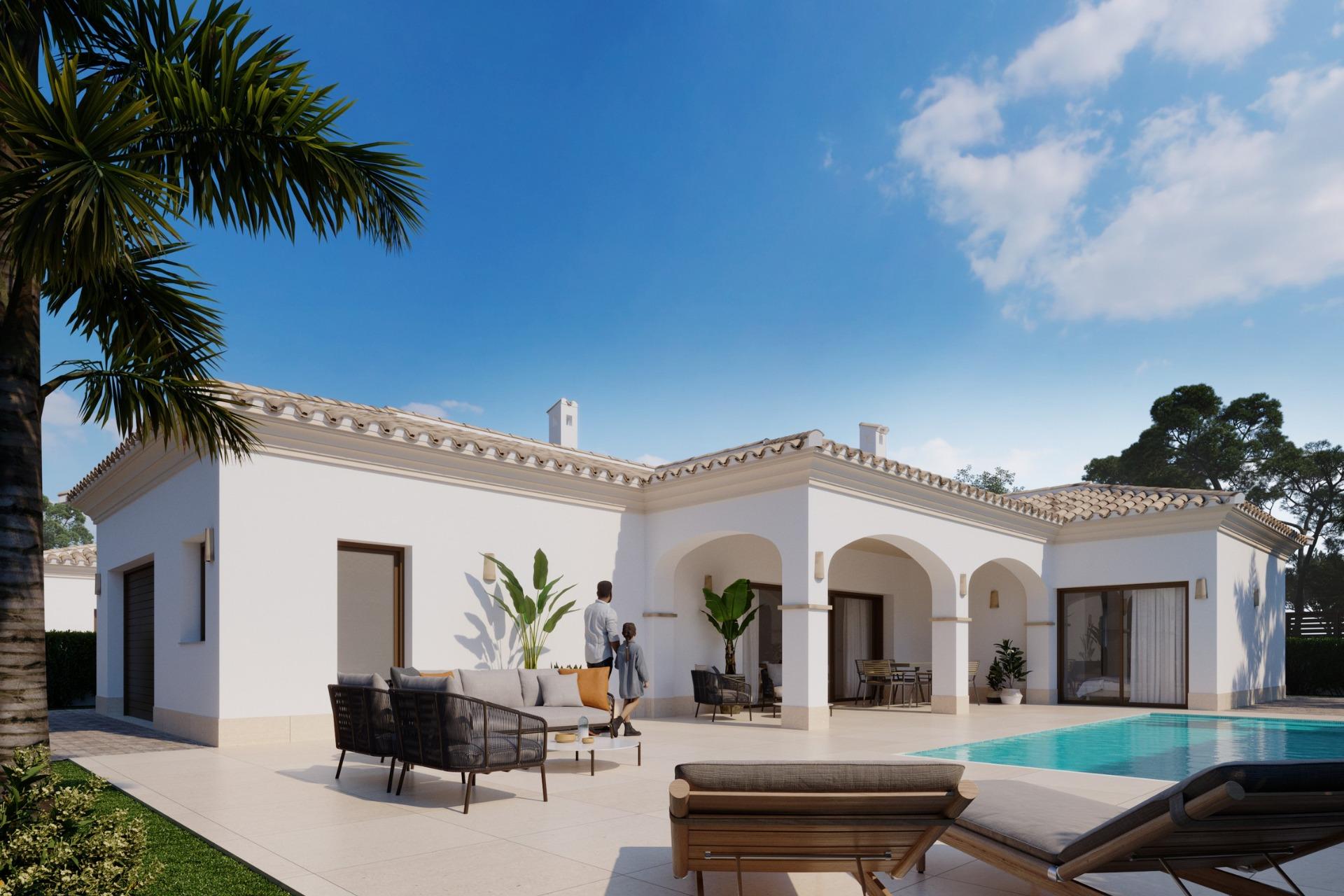 New Build Mediterranean Villas in San Pedro del Pinatar — San Pedro del Pinatar