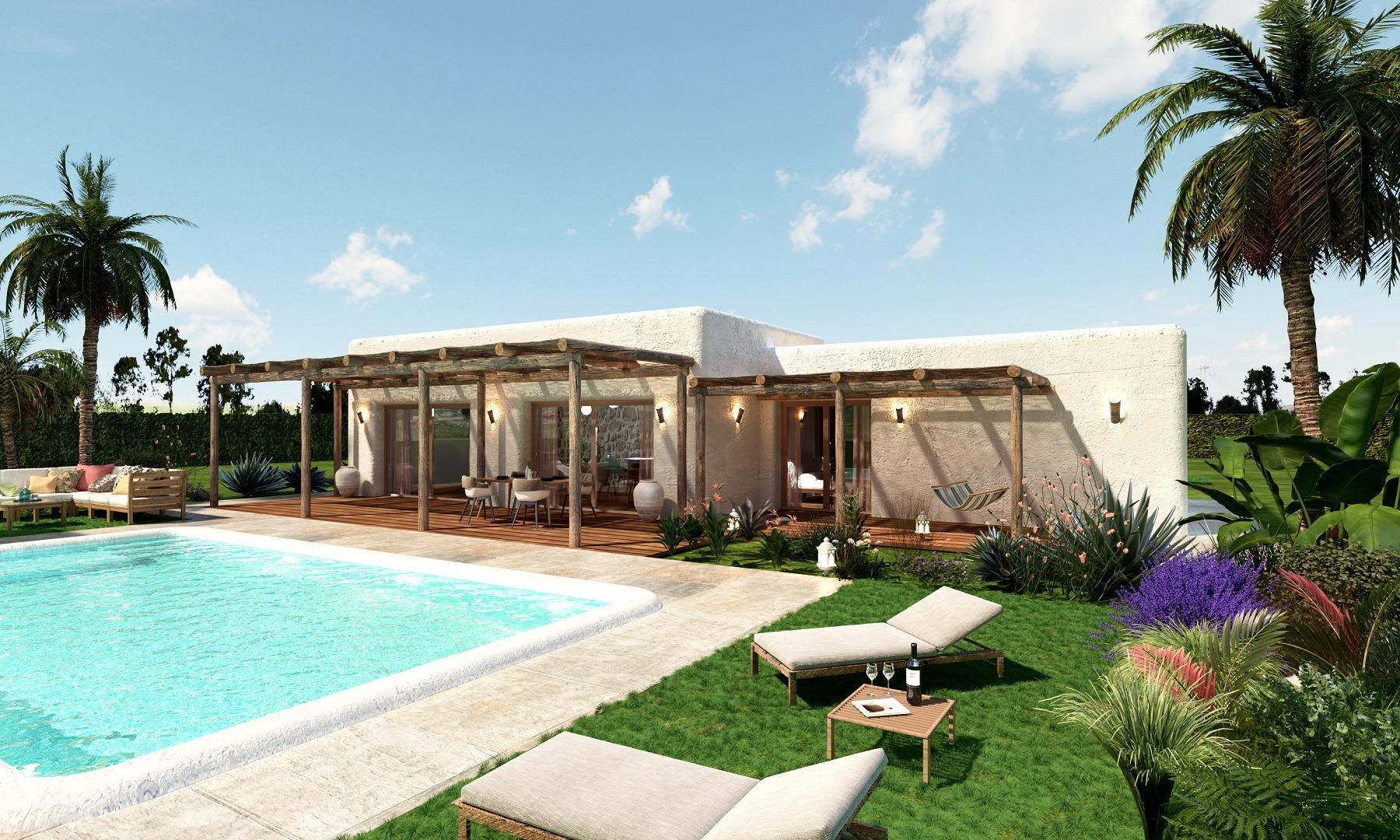 New Build Villas on Large Rustic Plots in Pinoso, Alicante — Pinoso