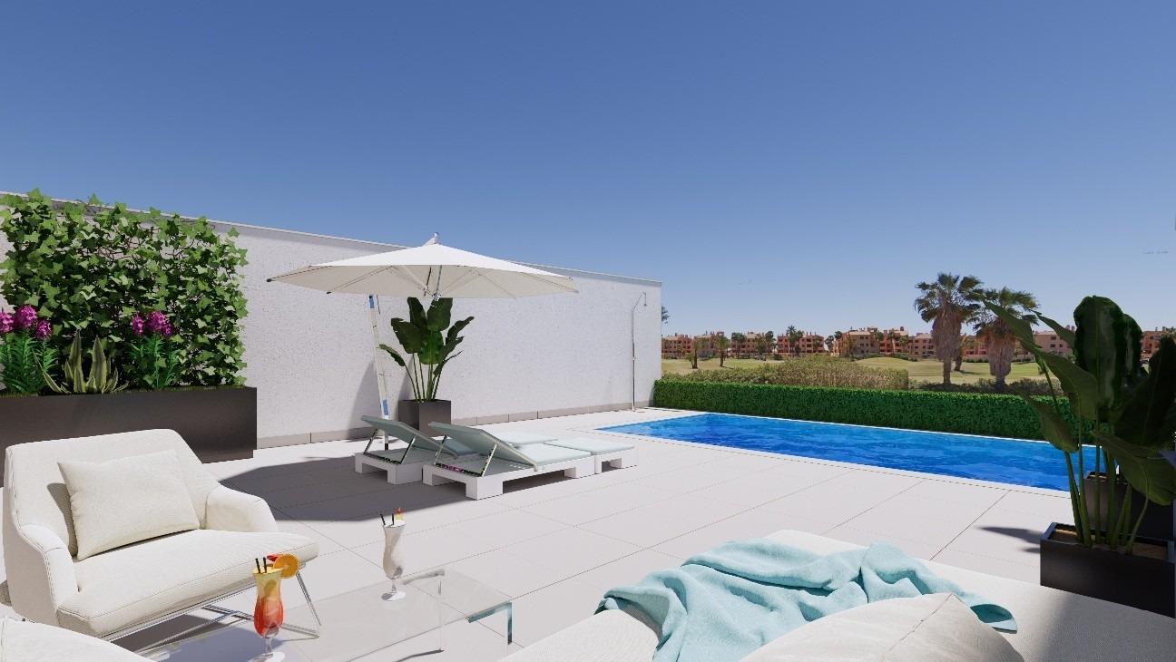 Nowe domy szeregowe przy polu golfowym La Serena w Los Alcázares — photograph 2