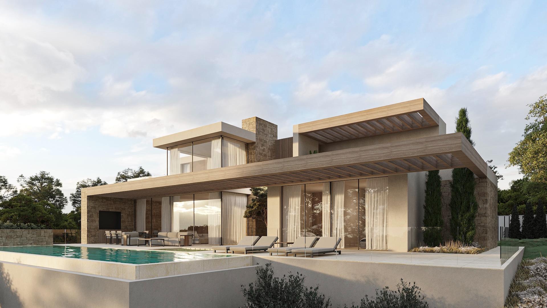 Contemporary Villa with Panoramic Sea Views in La Fustera, Benissa Costa — Benissa