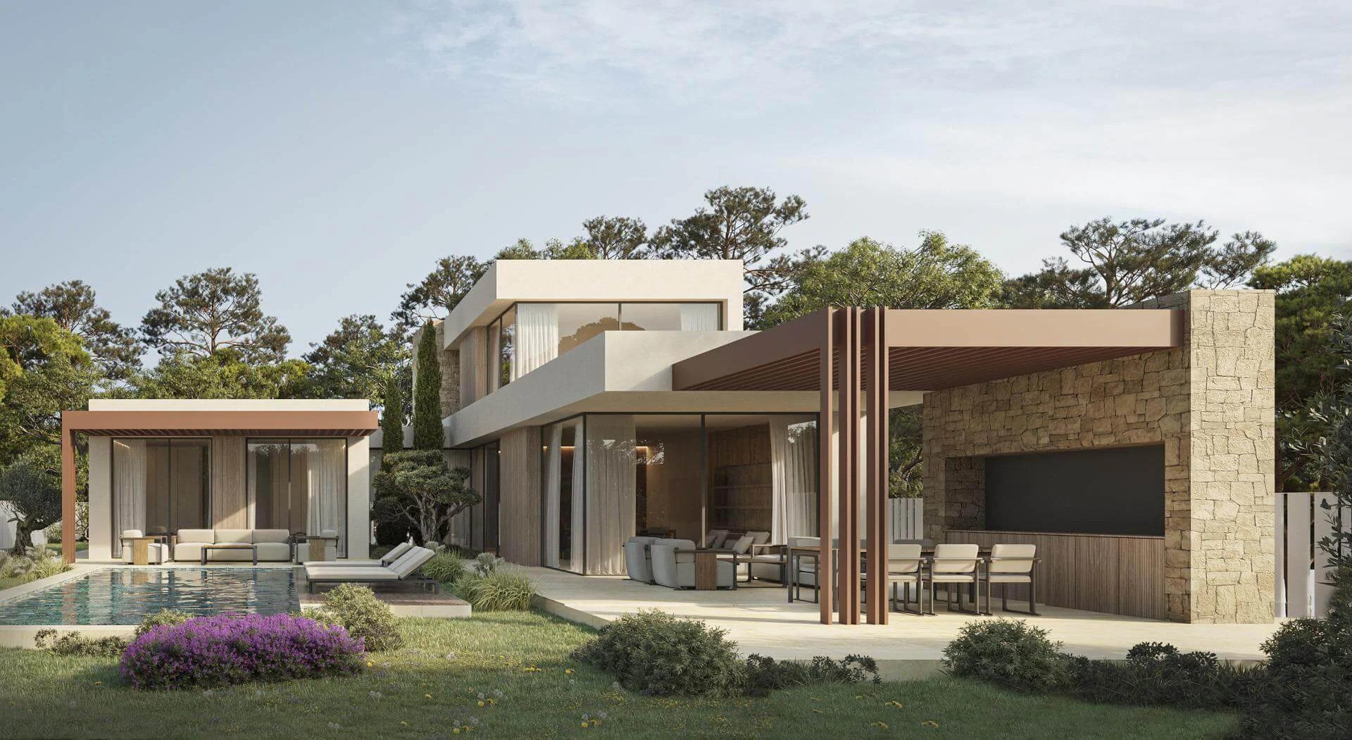 Moderna villa de nueva construcción cerca del mar en Jávea — photograph 2