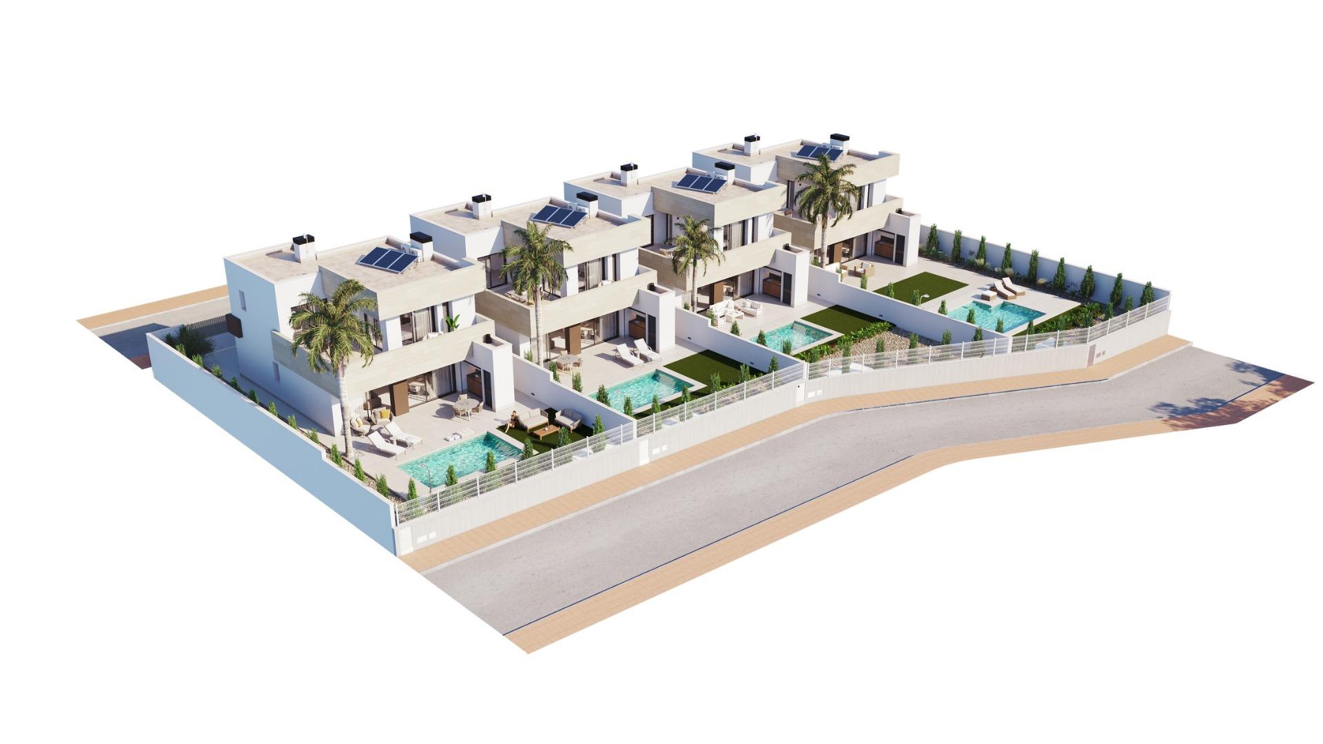 Villas modernes neuves près de la plage à Santiago de la Ribera — photograph 3