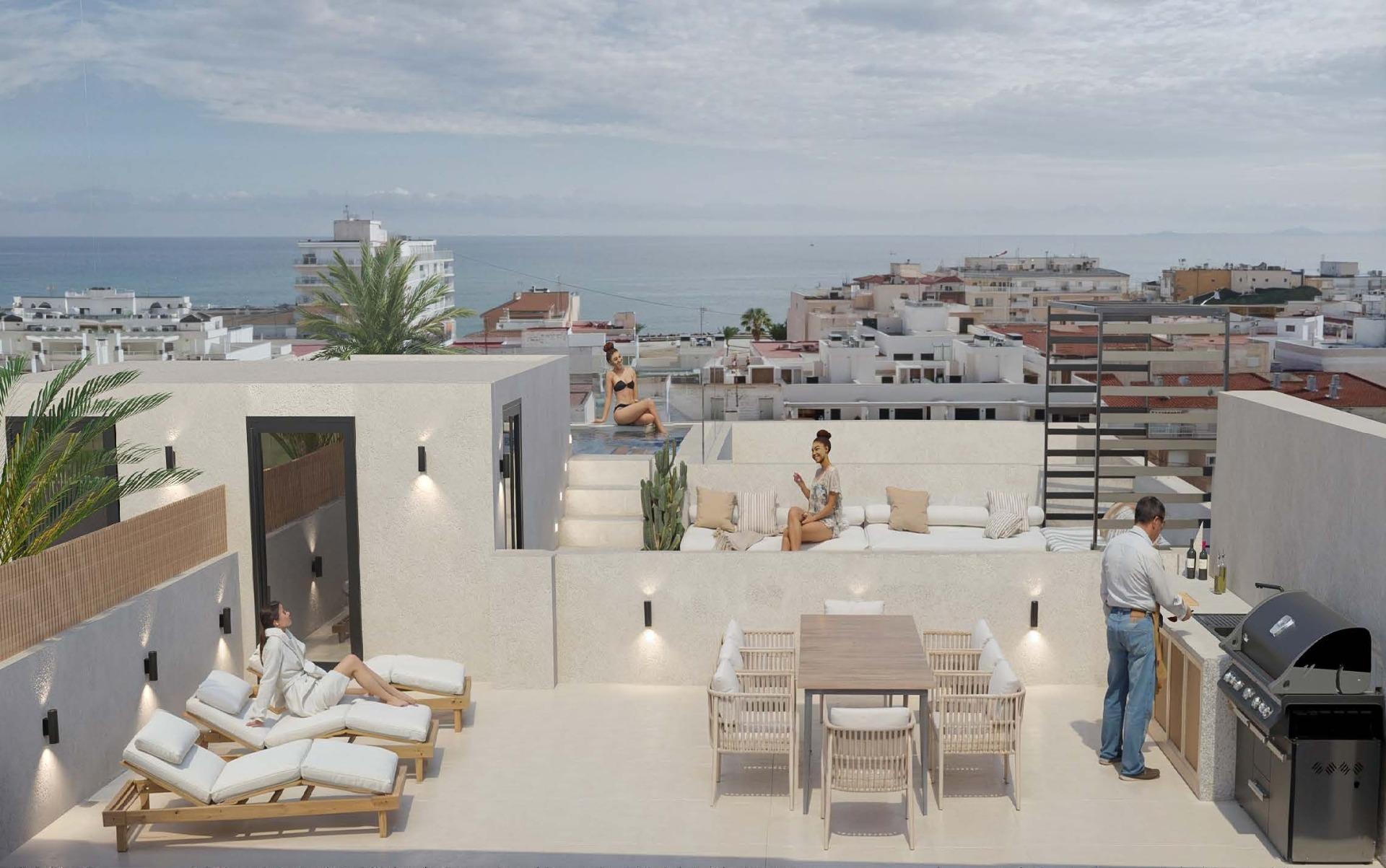 Modern Apartments for Sale Just 250 m from El Cura Beach in Torrevieja, Costa Blanca — Torrevieja