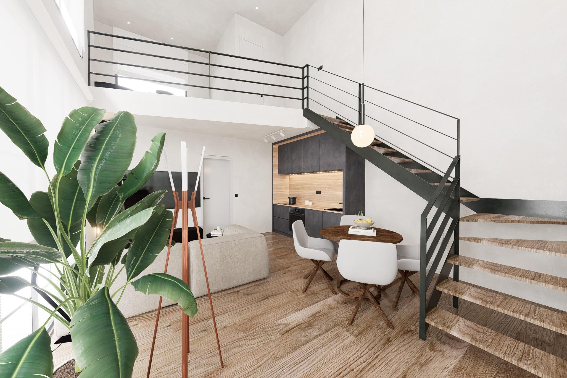 Modernos apartamentos dúplex tipo loft en el corazón de Alicante — photograph 4