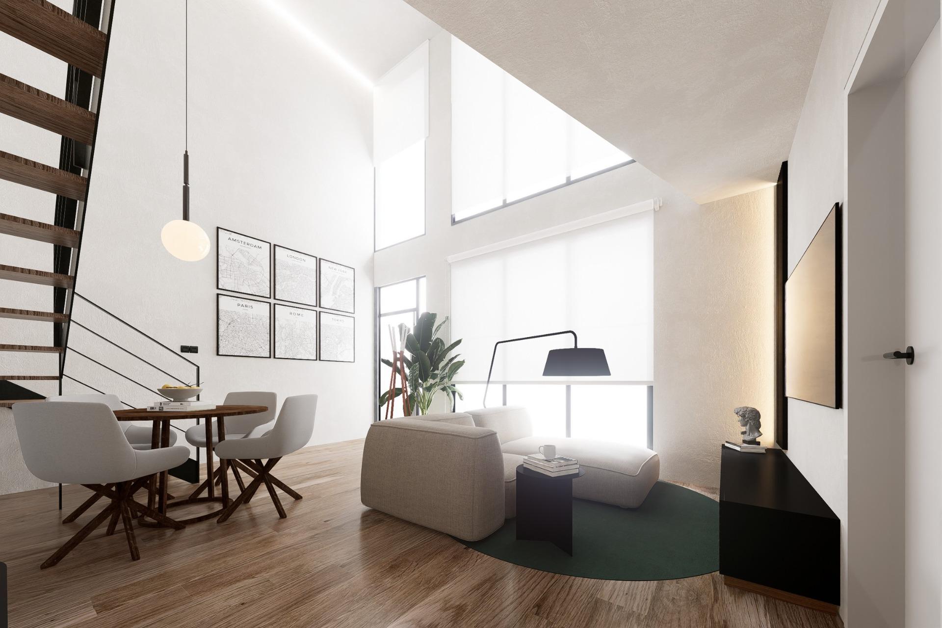Modernos apartamentos dúplex tipo loft en el corazón de Alicante — photograph 5