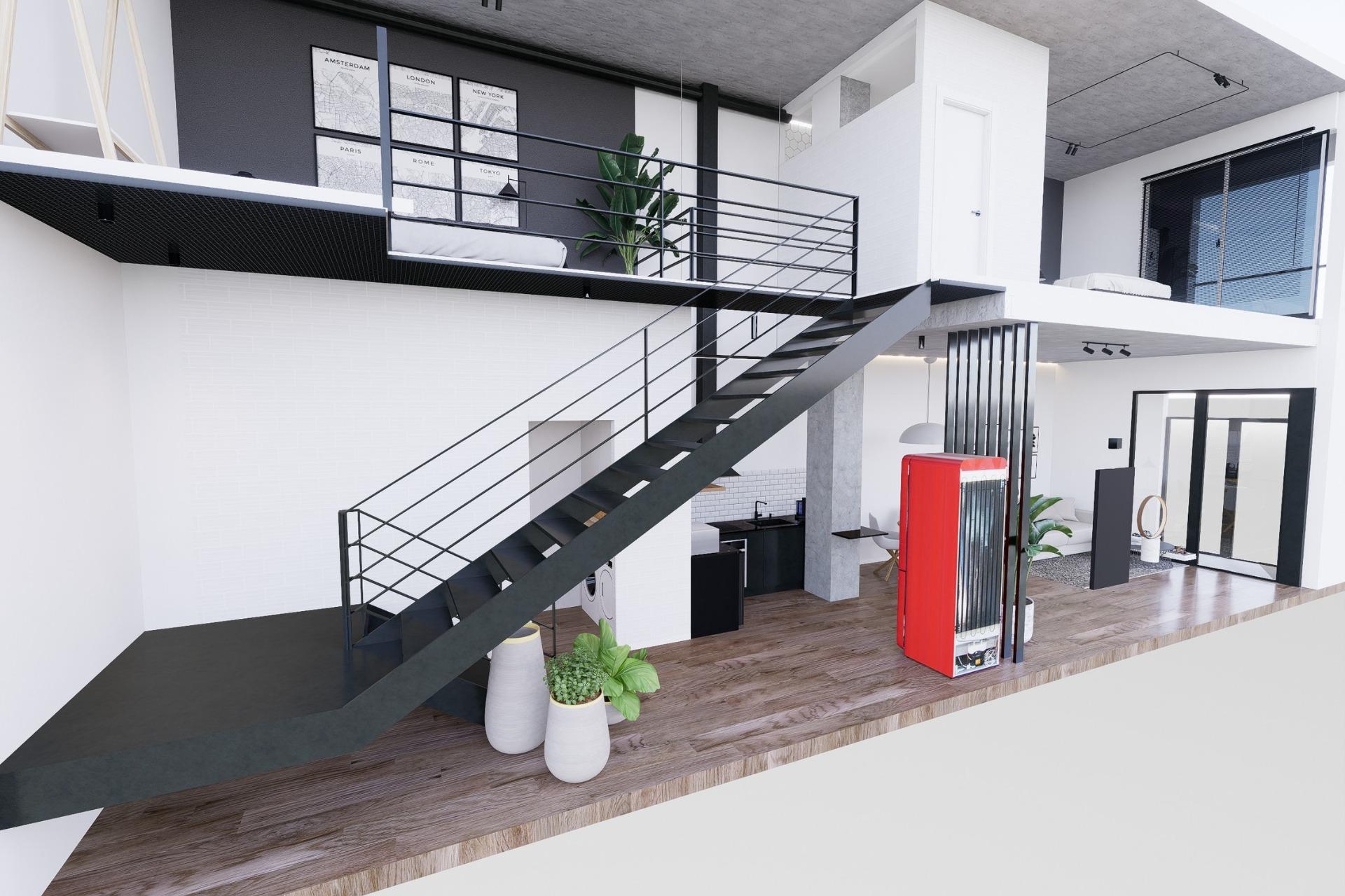 Moderne duplex-loftleiligheter i hjertet av Alicante — photograph 6