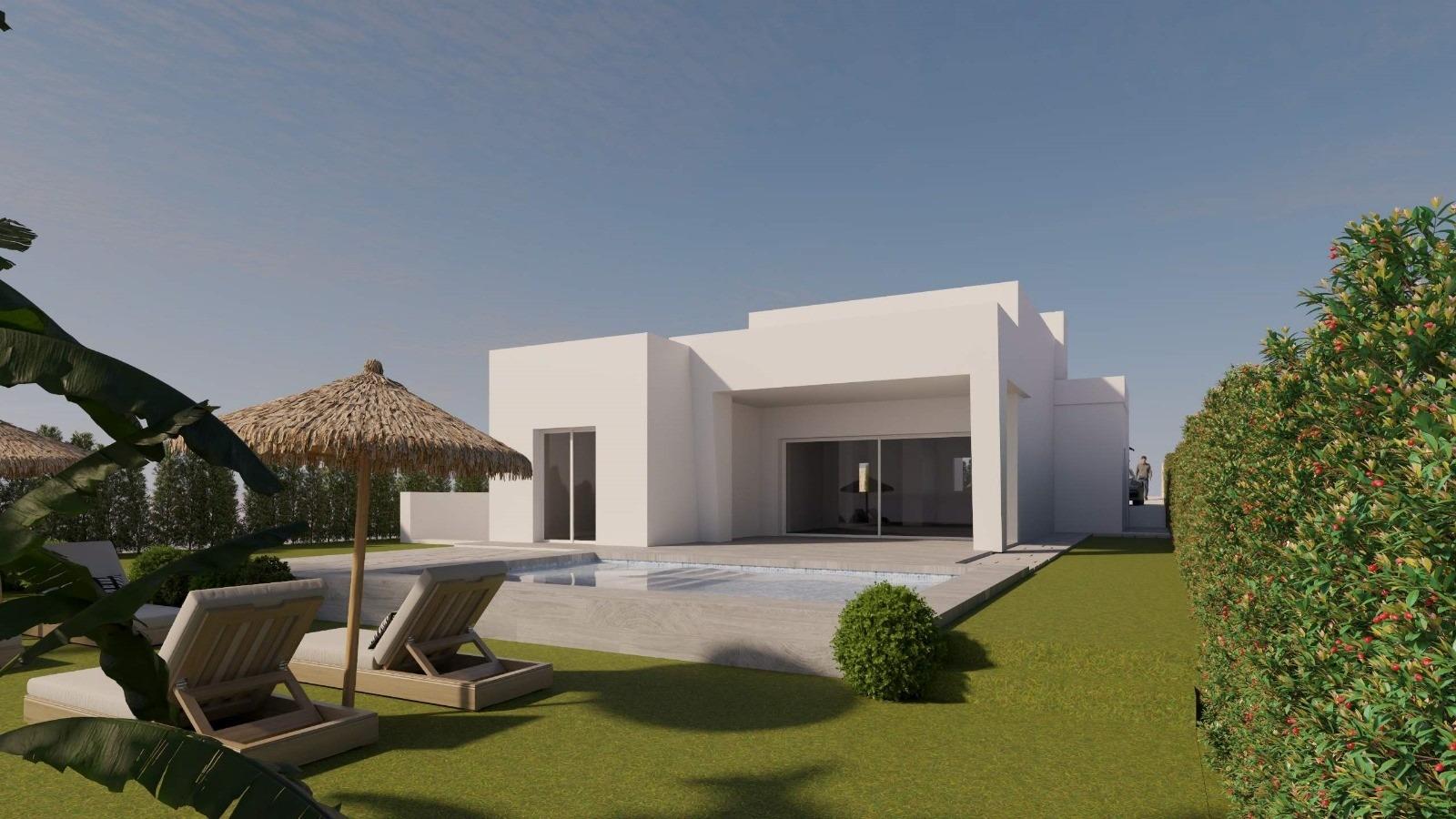 Contemporary Villas with Private Pool at La Finca Golf Resort, Algorfa — Algorfa