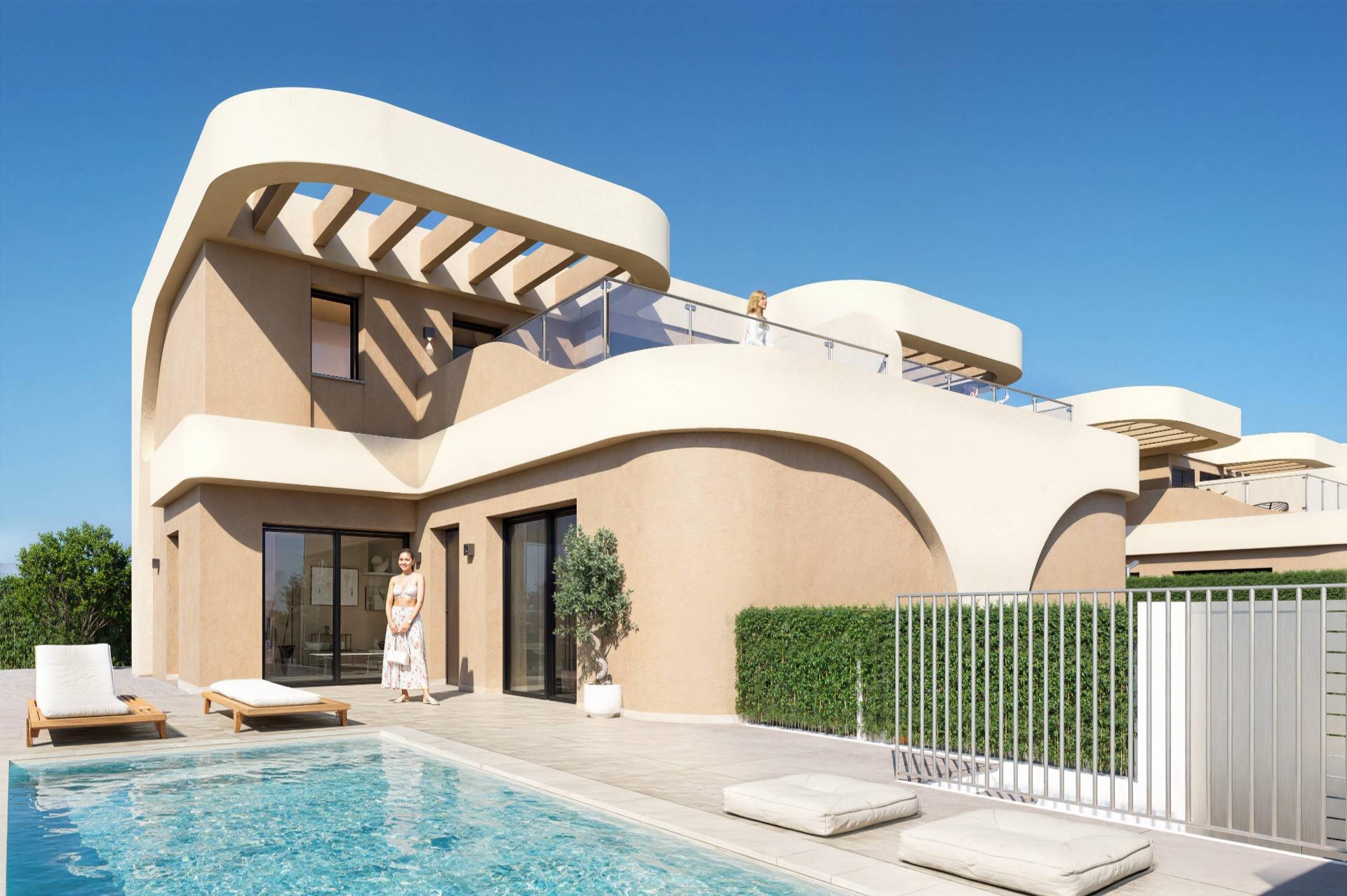 Modern Semi Detached Villas in Daya Nueva with Contemporary Design and Excellent Connectivity — Daya Nueva