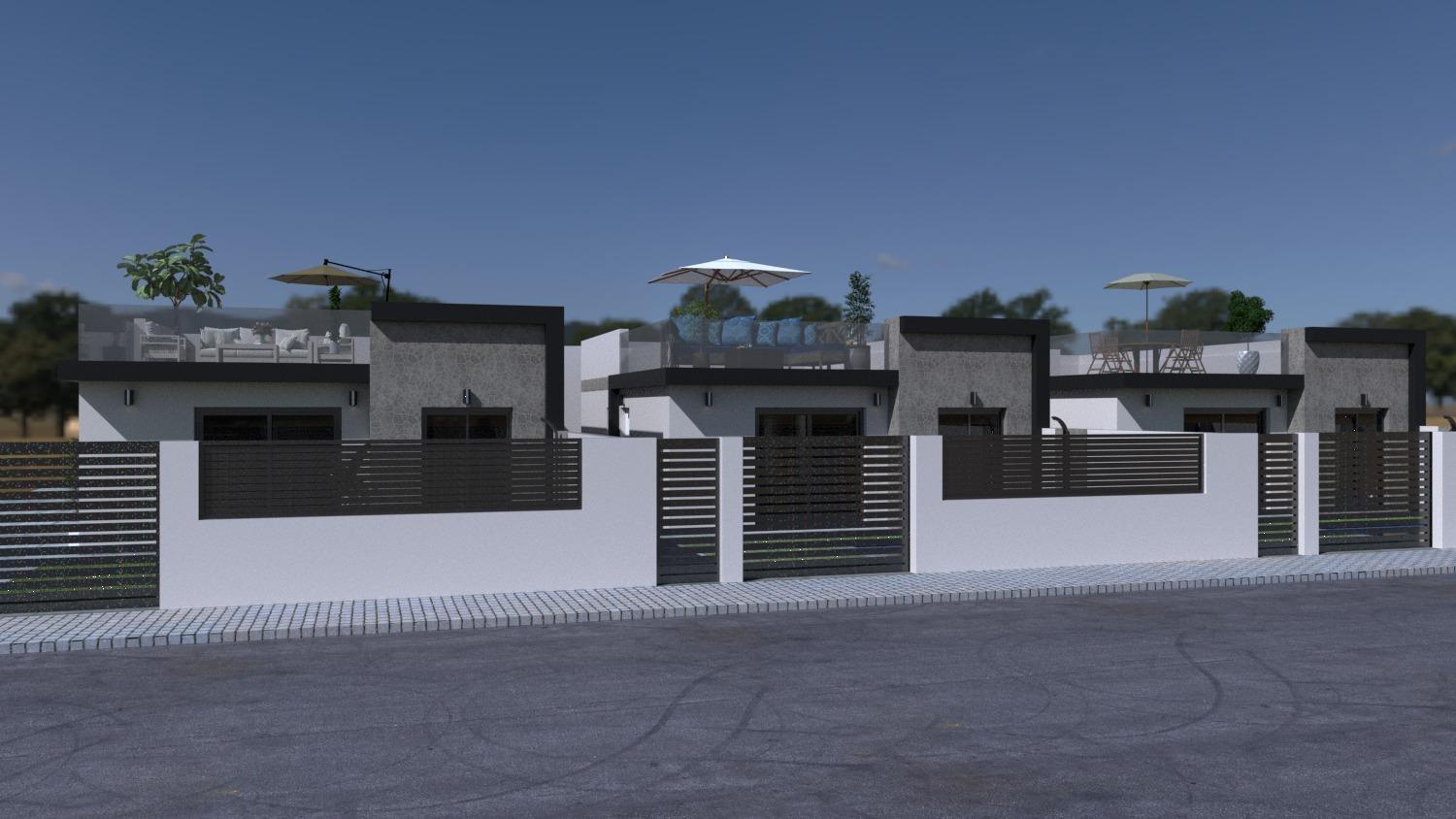 Villas de lujo de una sola planta con piscina privada en Balsicas, Murcia — photograph 4