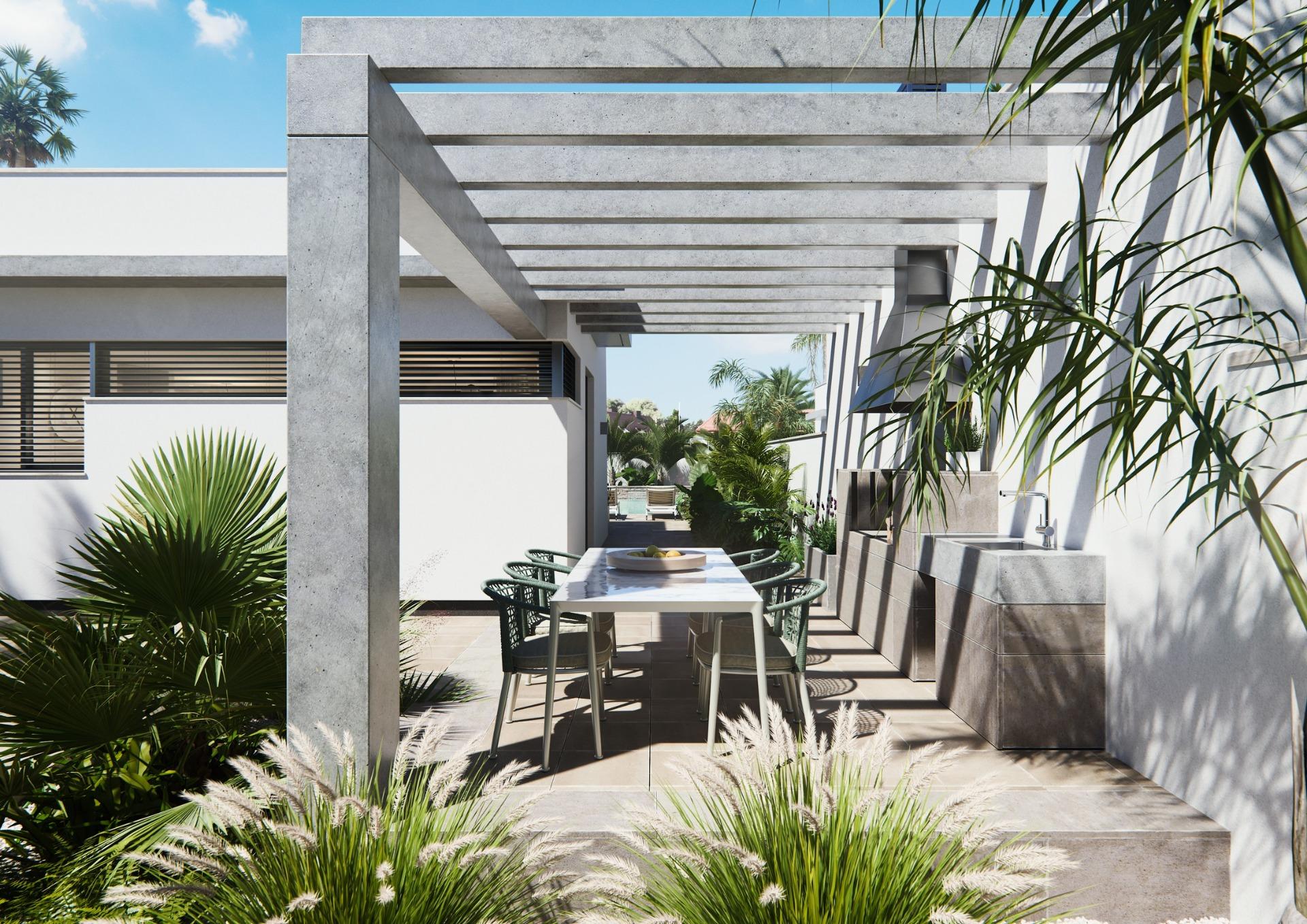 Villa De Obra Nueva En Una Planta — photograph 6