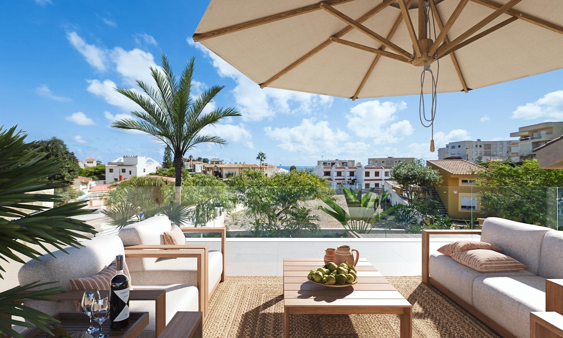 Villa moderna a solo 150 metros de la playa en Cabo de Palos, Costa Cálida — photograph 3