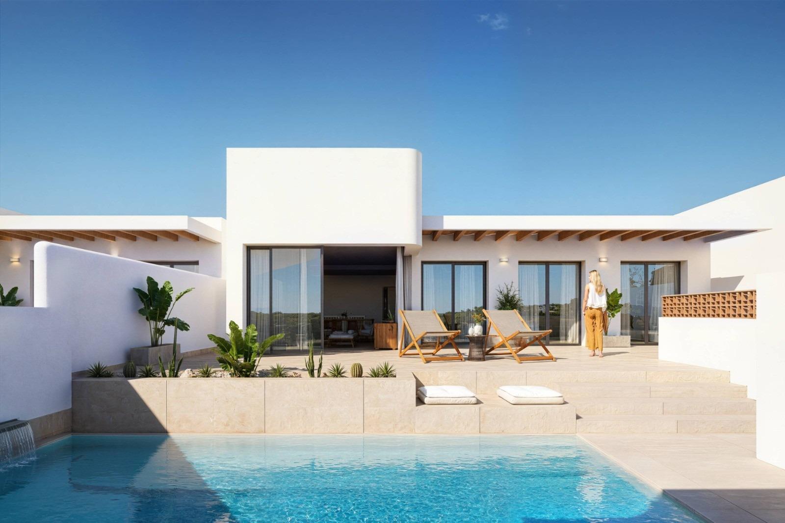 New Build Ibiza Style Townhouses in Dolores Costa Blanca — photograph 5