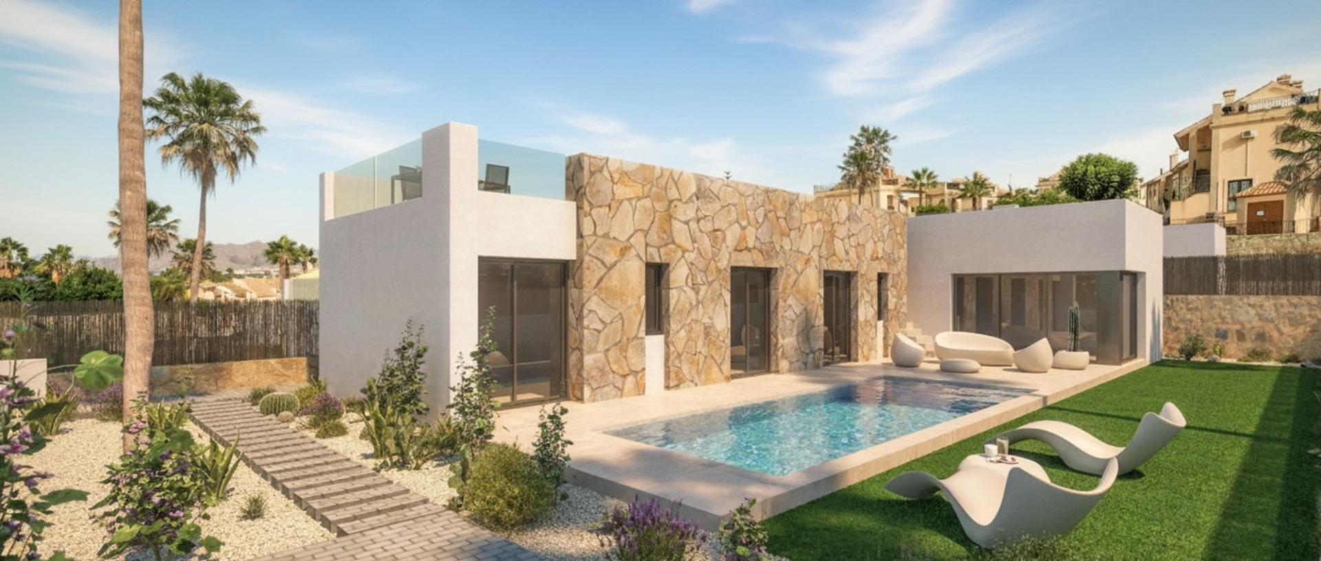 Luxury New Build Villas Next to La Finca Golf in Algorfa — Algorfa