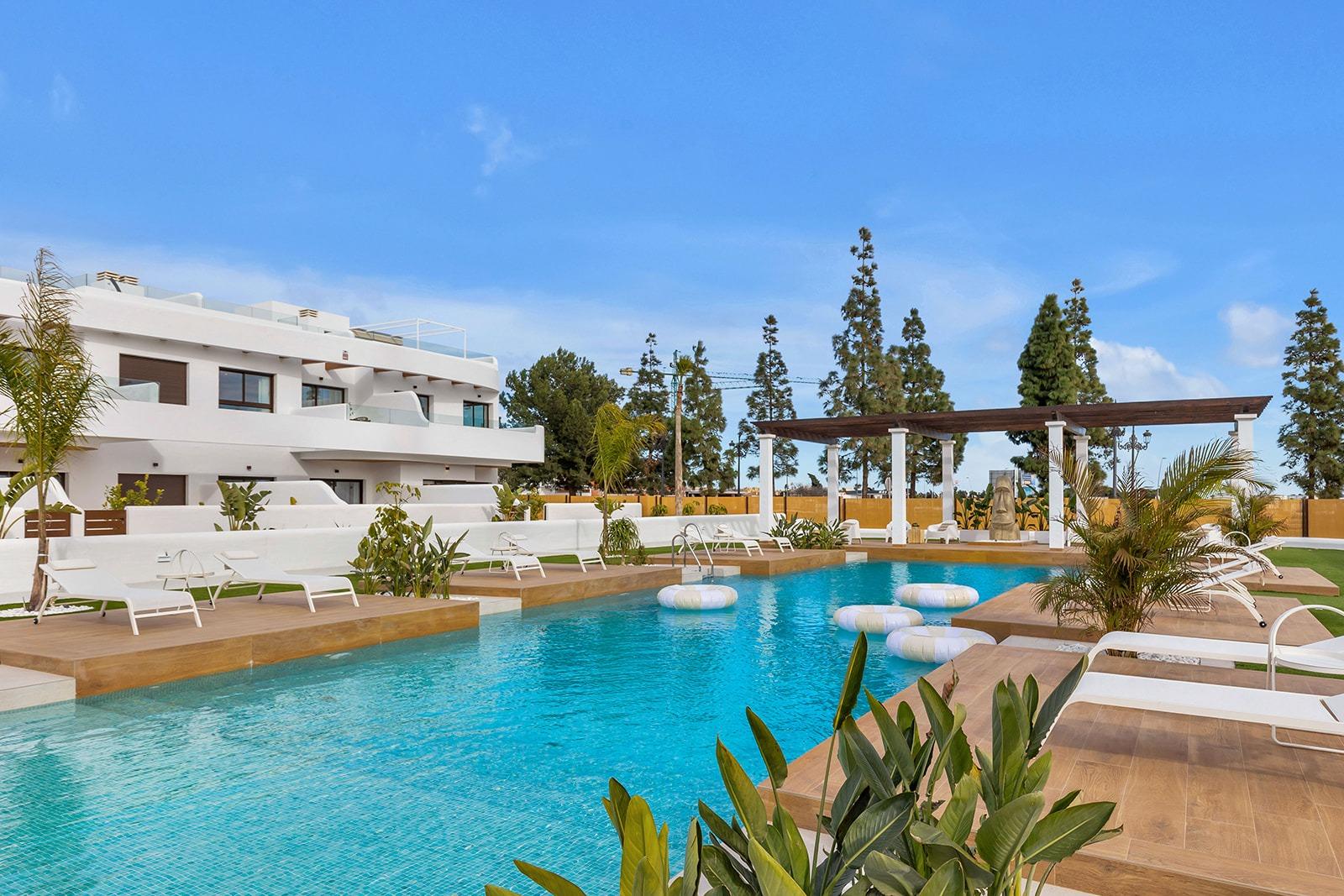 New Build Residential Complex Near Serena Golf and the Mar Menor in Los Alcazares — Los Alcazares