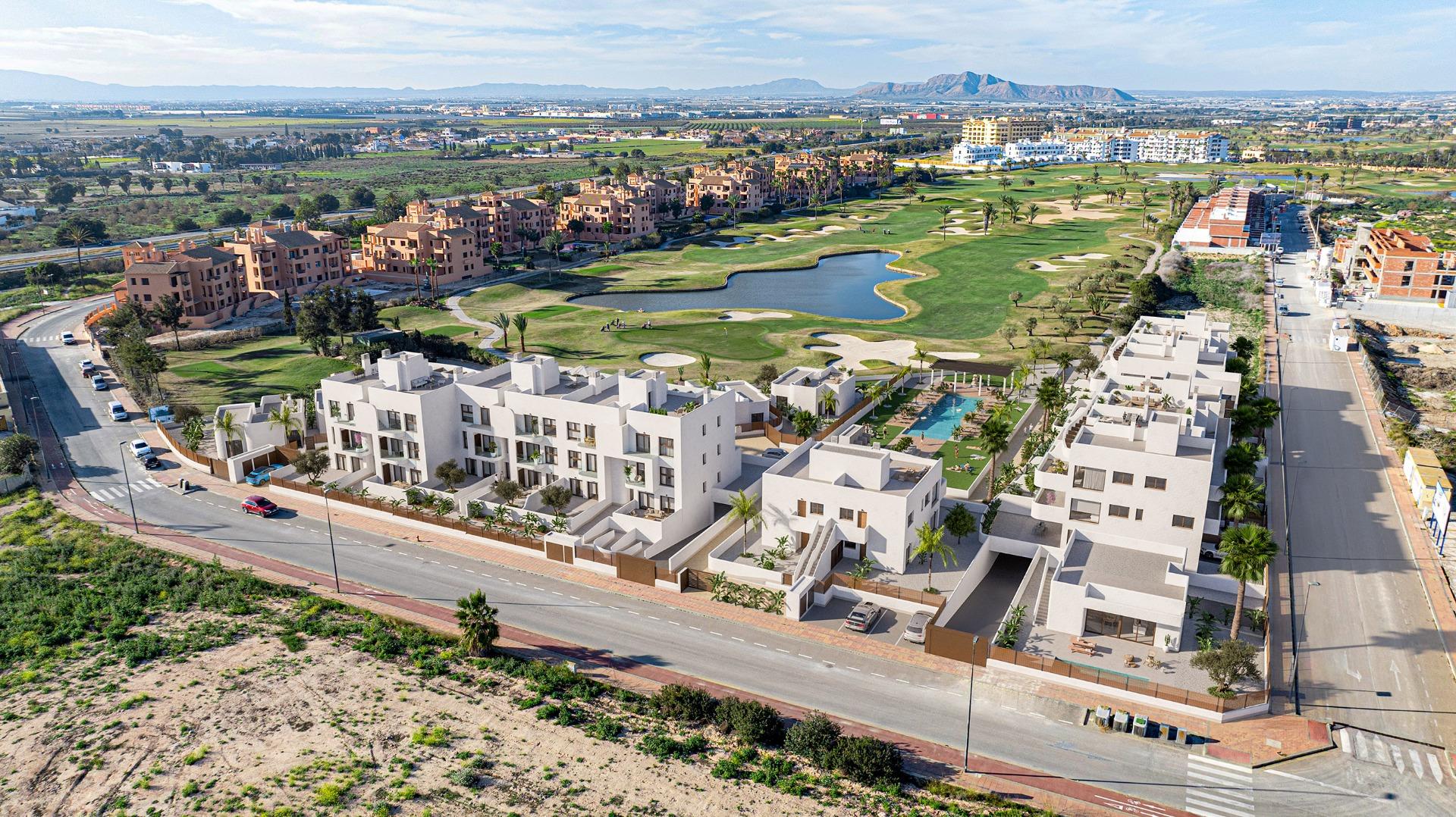 Nowy kompleks mieszkaniowy w pobliżu pola golfowego Serena i Mar Menor w Los Alcazares — photograph 3