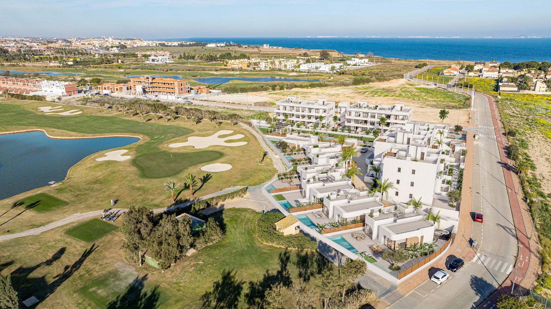Nowy kompleks mieszkaniowy w pobliżu pola golfowego Serena i Mar Menor w Los Alcazares — photograph 4