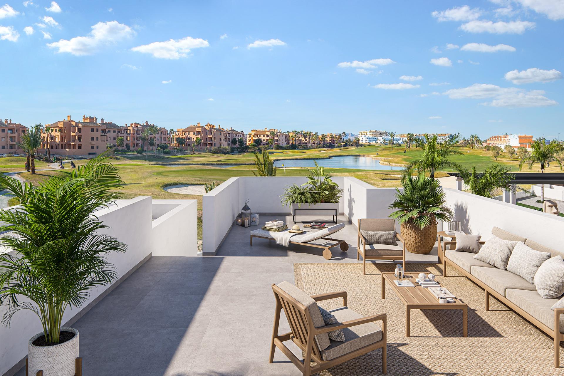 New Build Residential Complex Near Serena Golf and the Mar Menor in Los Alcazares — Los Alcazares