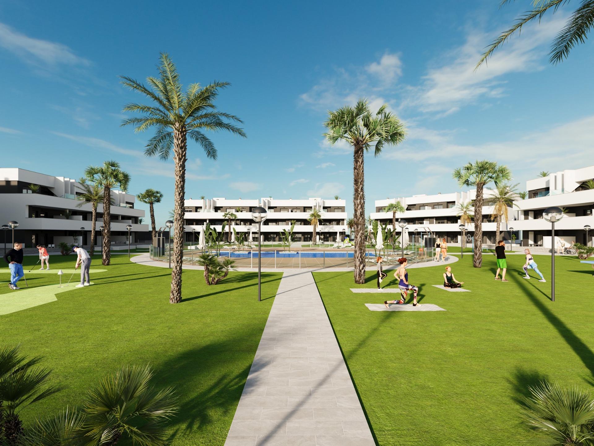 Nieuwbouw appartementen met toeristische vergunning en uitzicht op de lagune in El Raso Guardamar del Segura — photograph 5