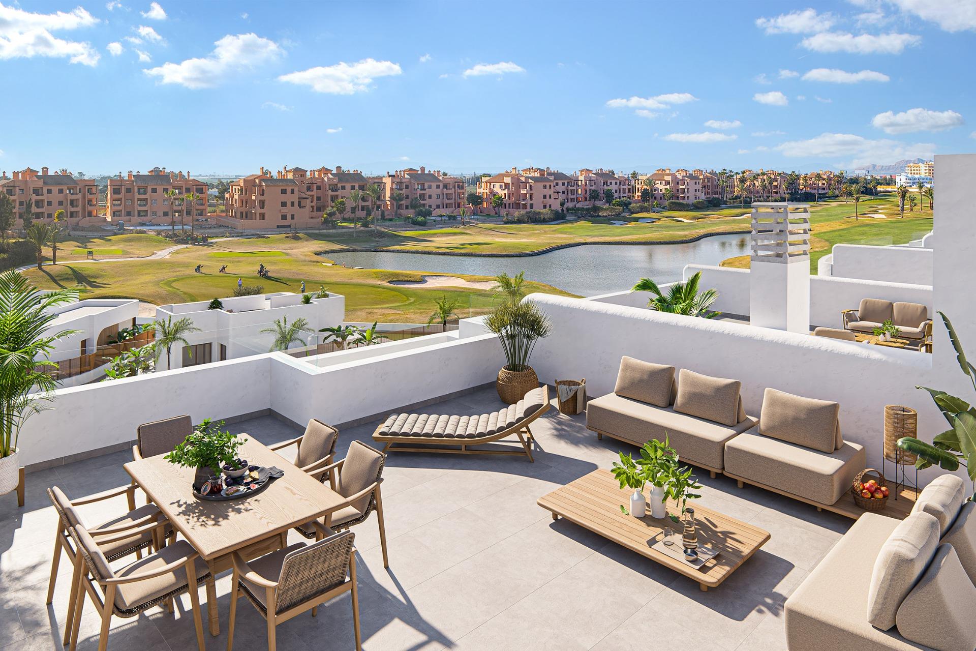 Neubau-Wohnkomplex in der Nähe von Serena Golf und Mar Menor in Los Alcazares — photograph 6
