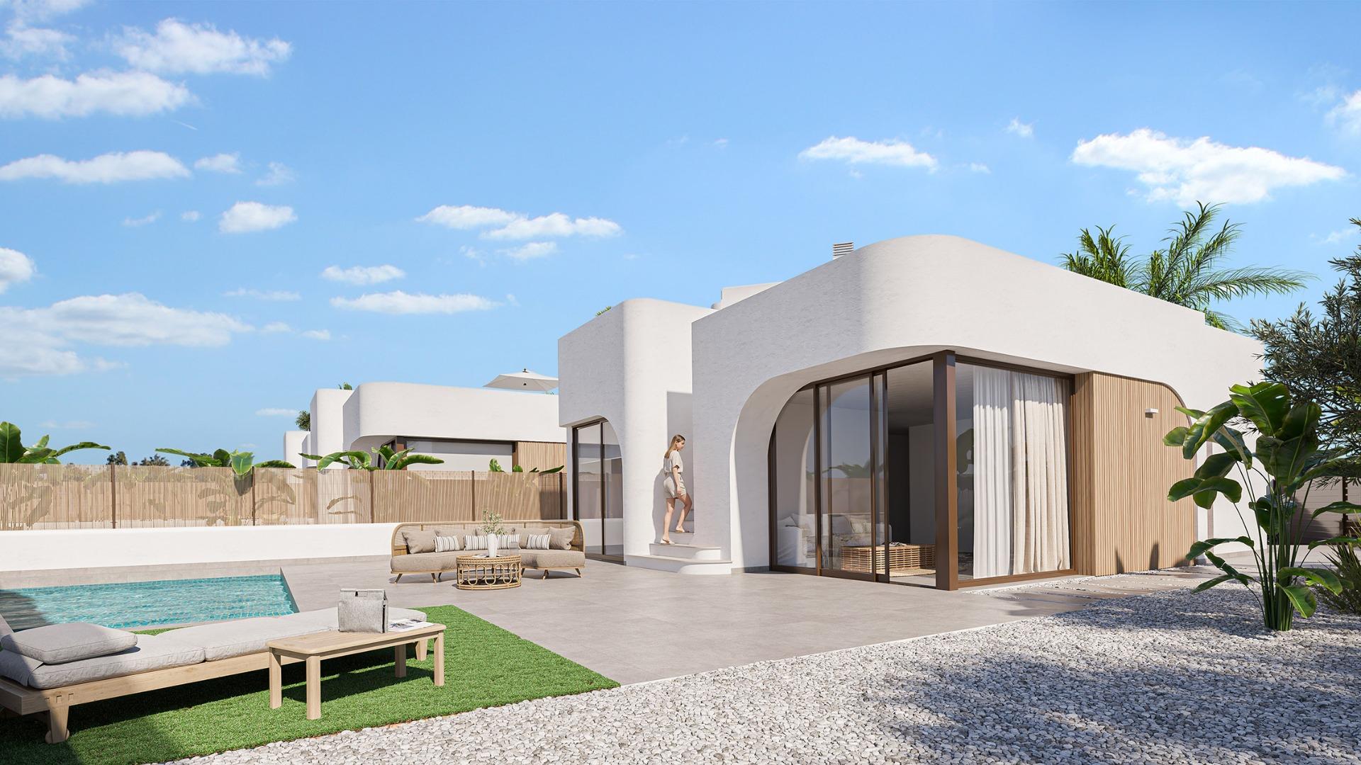Nybyggt bostadsområde nära Serena Golf och Mar Menor i Los Alcazares — photograph 4