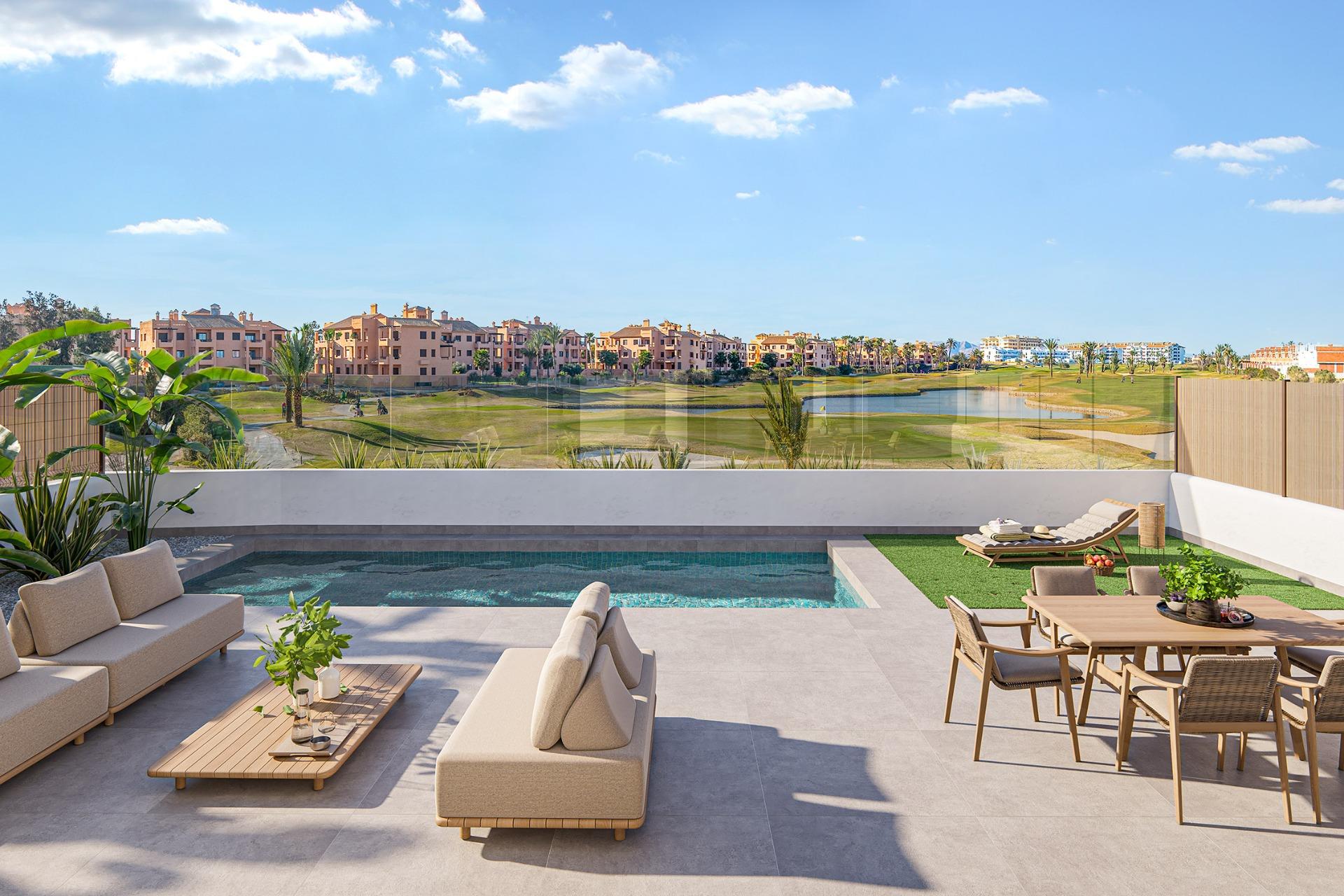 Nybyggt bostadsområde nära Serena Golf och Mar Menor i Los Alcazares — photograph 6