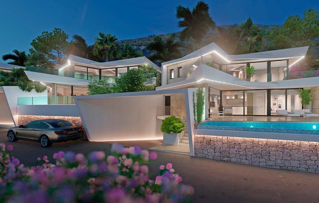 Luxe nieuwbouwwoningen met uitzicht op zee in Benitachell — photograph 6