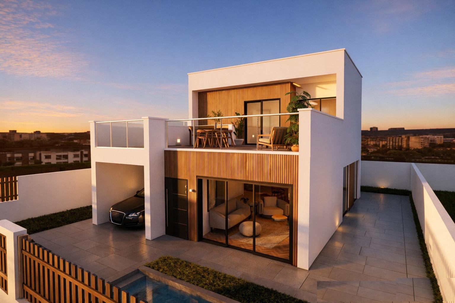Modern New Build Villa in Los Alcazares, Murcia Near the Beach — Los Alcazares