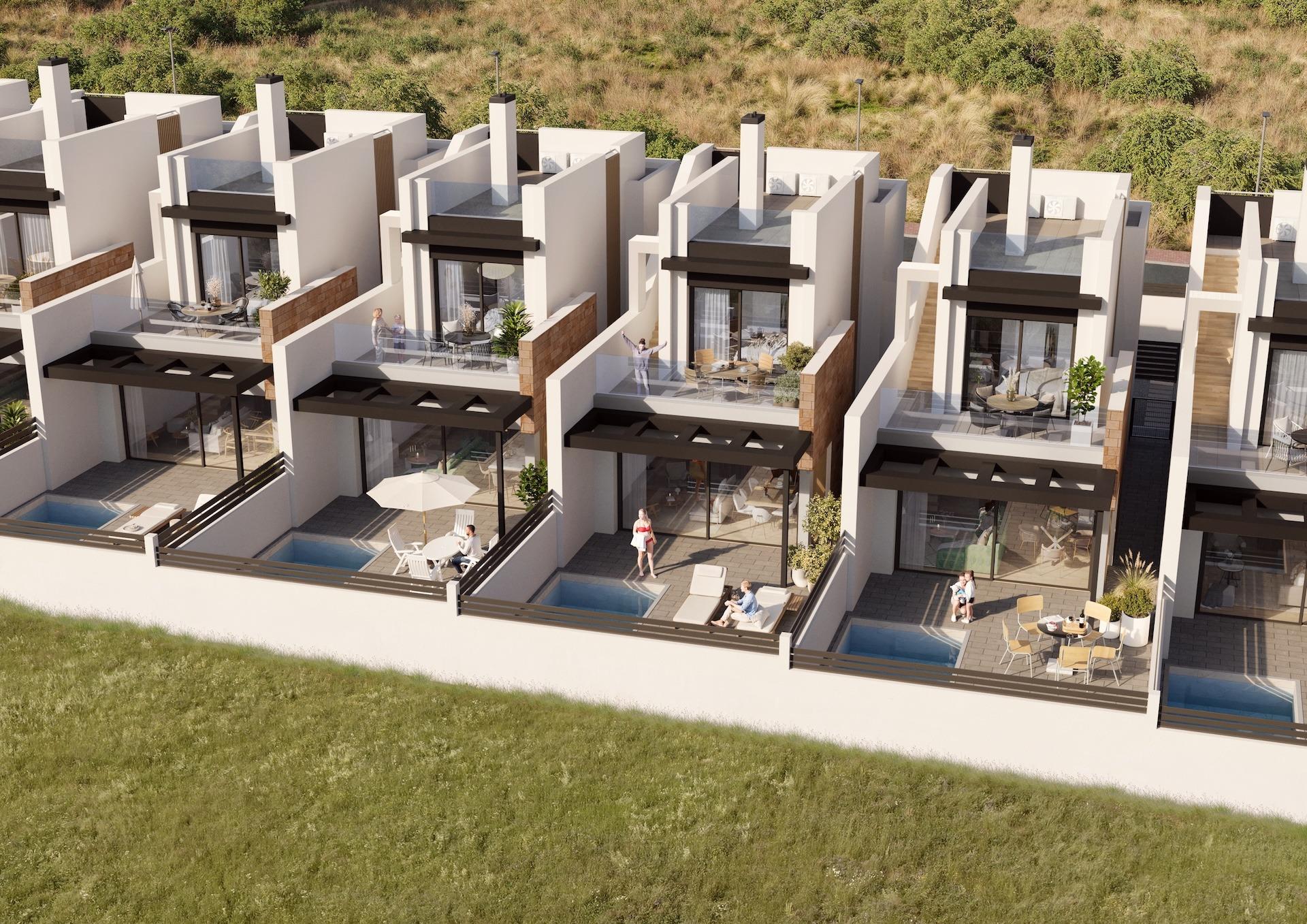 New Scandinavian Style Homes in Aguas Nuevas Torrevieja — Torrevieja