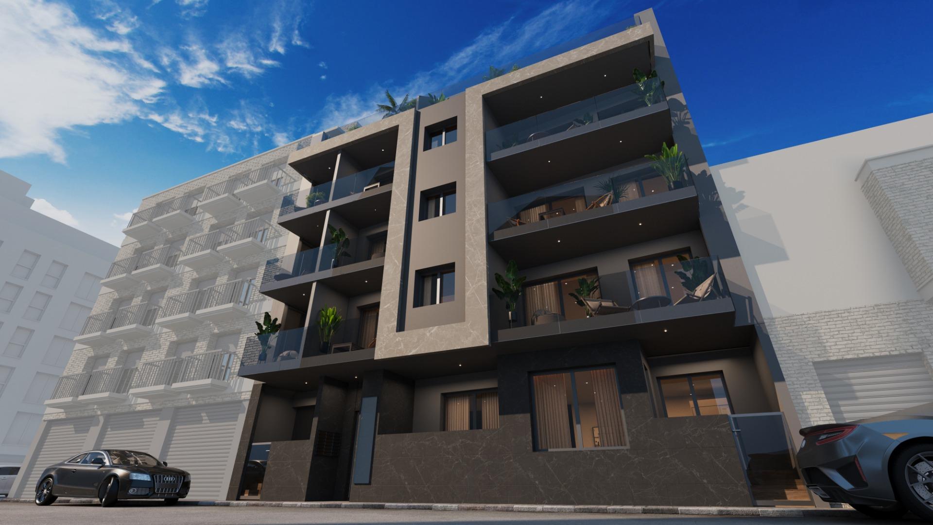Newly built apartments in Torrevieja Just 600 metres from Playa del Cura beach — Torrevieja