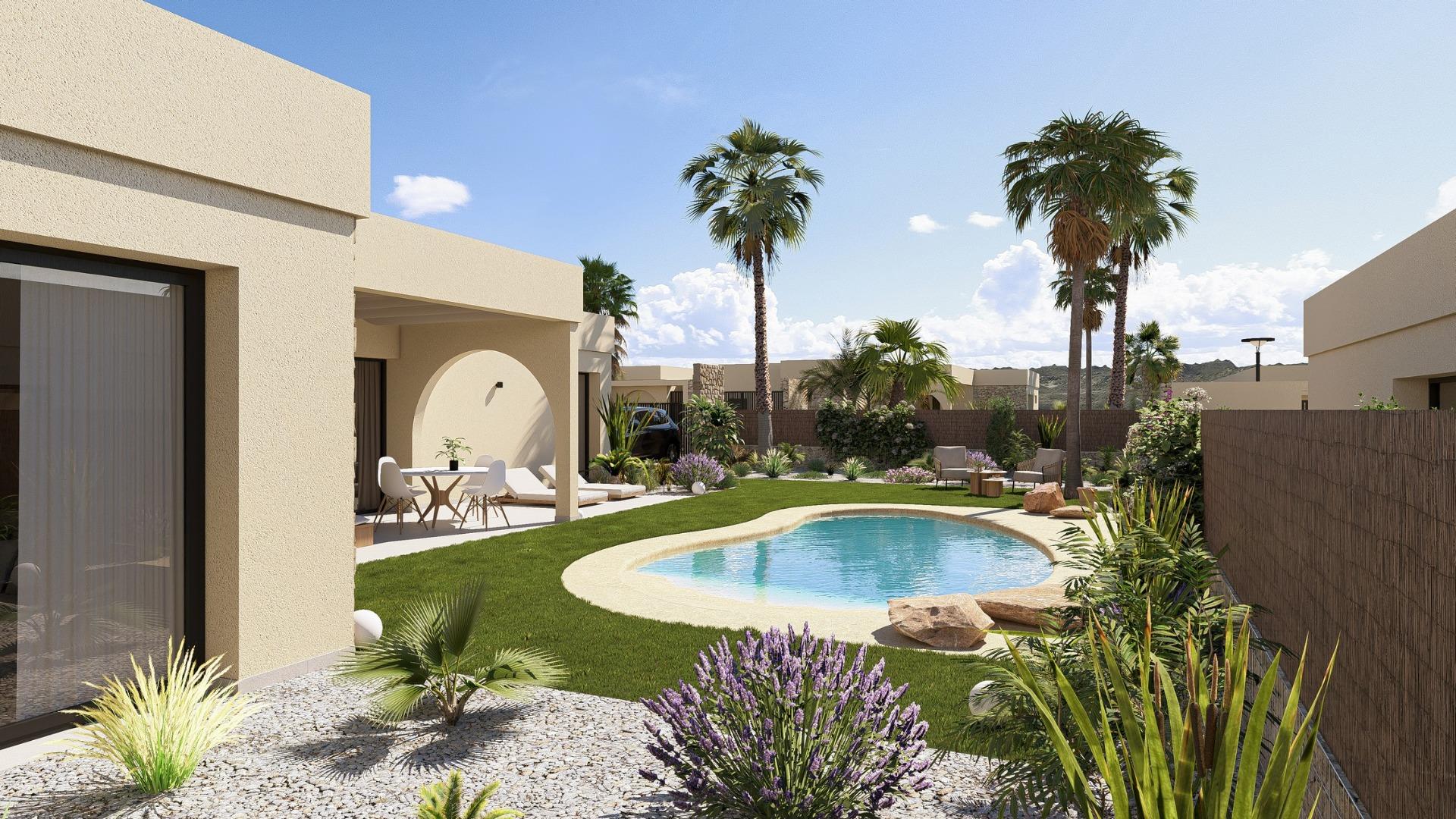 Contemporary One Level Villas in Altaona Golf Resort Murcia — photograph 3