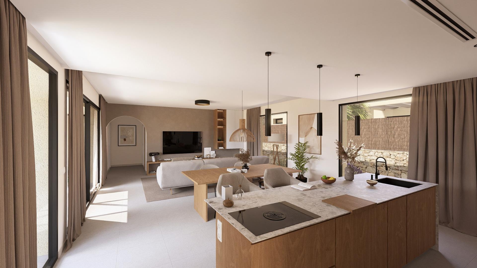 Contemporary One Level Villas in Altaona Golf Resort Murcia — photograph 4