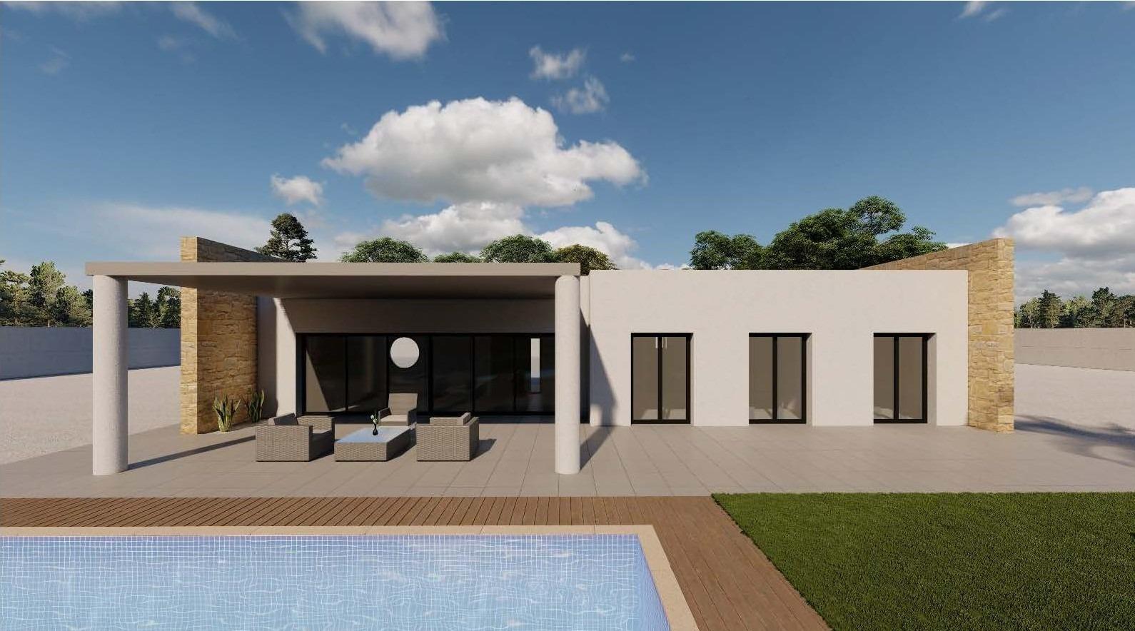Moderne nieuwbouwwoning op een groot rustiek perceel in de buurt van Pinoso — photograph 2