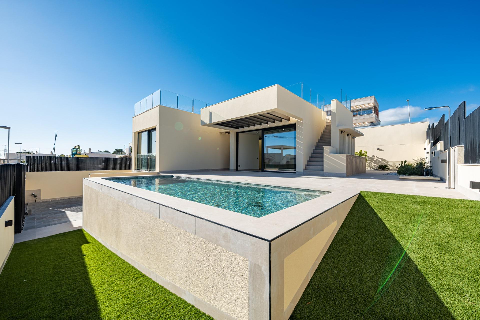 Key Ready New Build Villa with Sea Views in La Alberca Polop — Polop