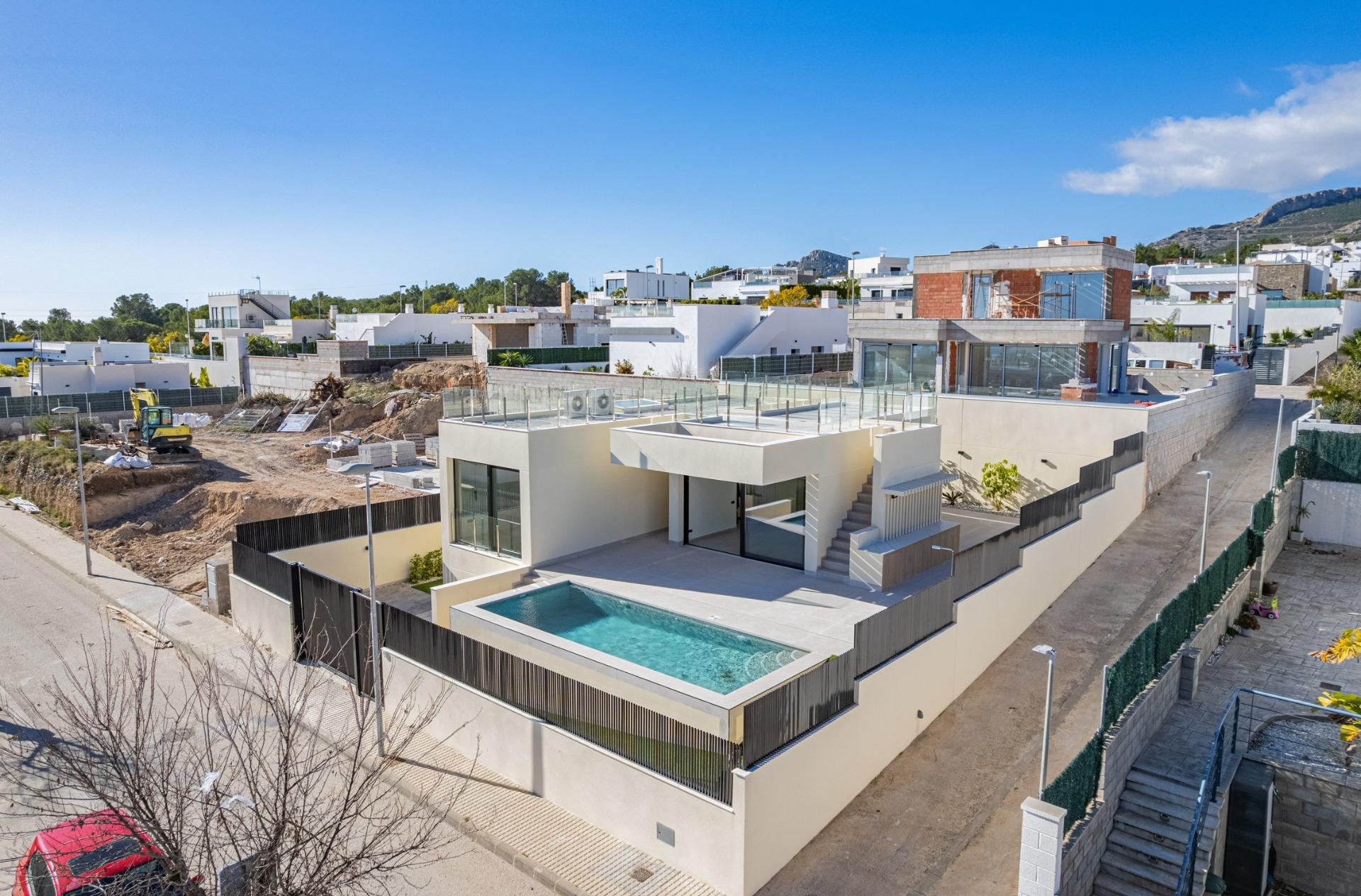 Villa nueva llave en mano con vistas al mar en La Alberca Polop — photograph 4