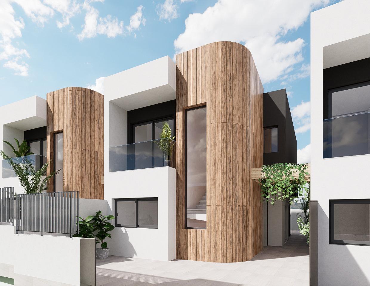 New Build Detached Villas for Sale in Aguilas Murcia Just 500 m from the Beach — Aguilas