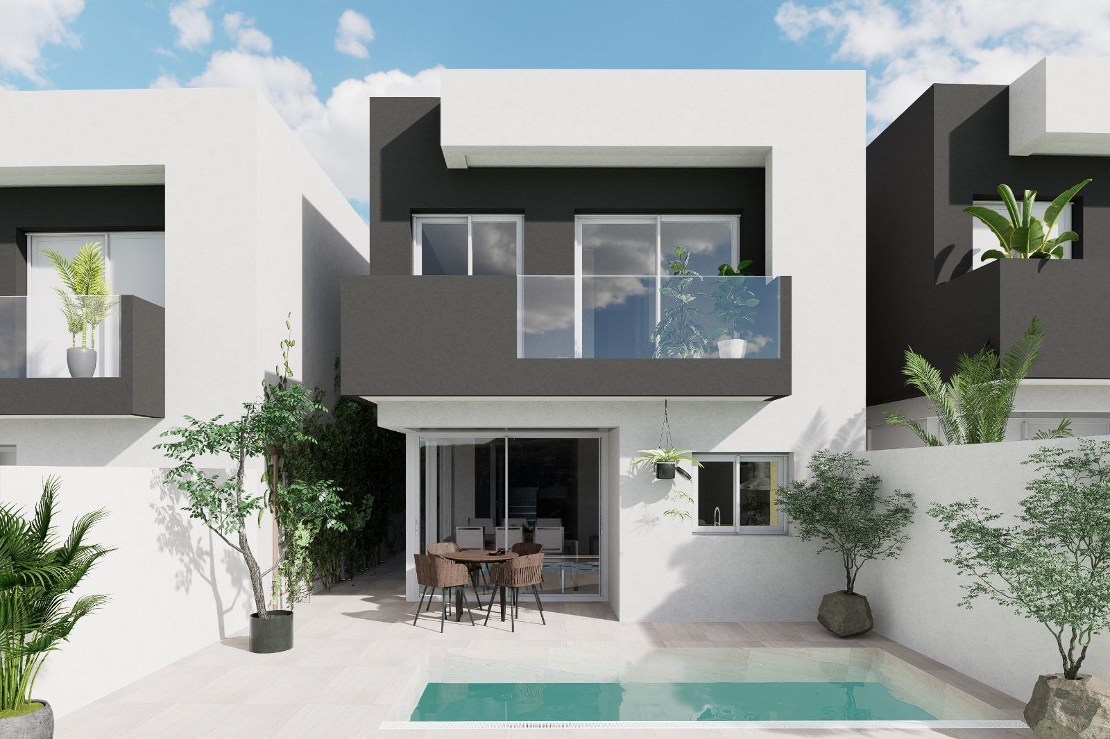 New Build Detached Villas for Sale in Aguilas Murcia Just 500 m from the Beach — photograph 3