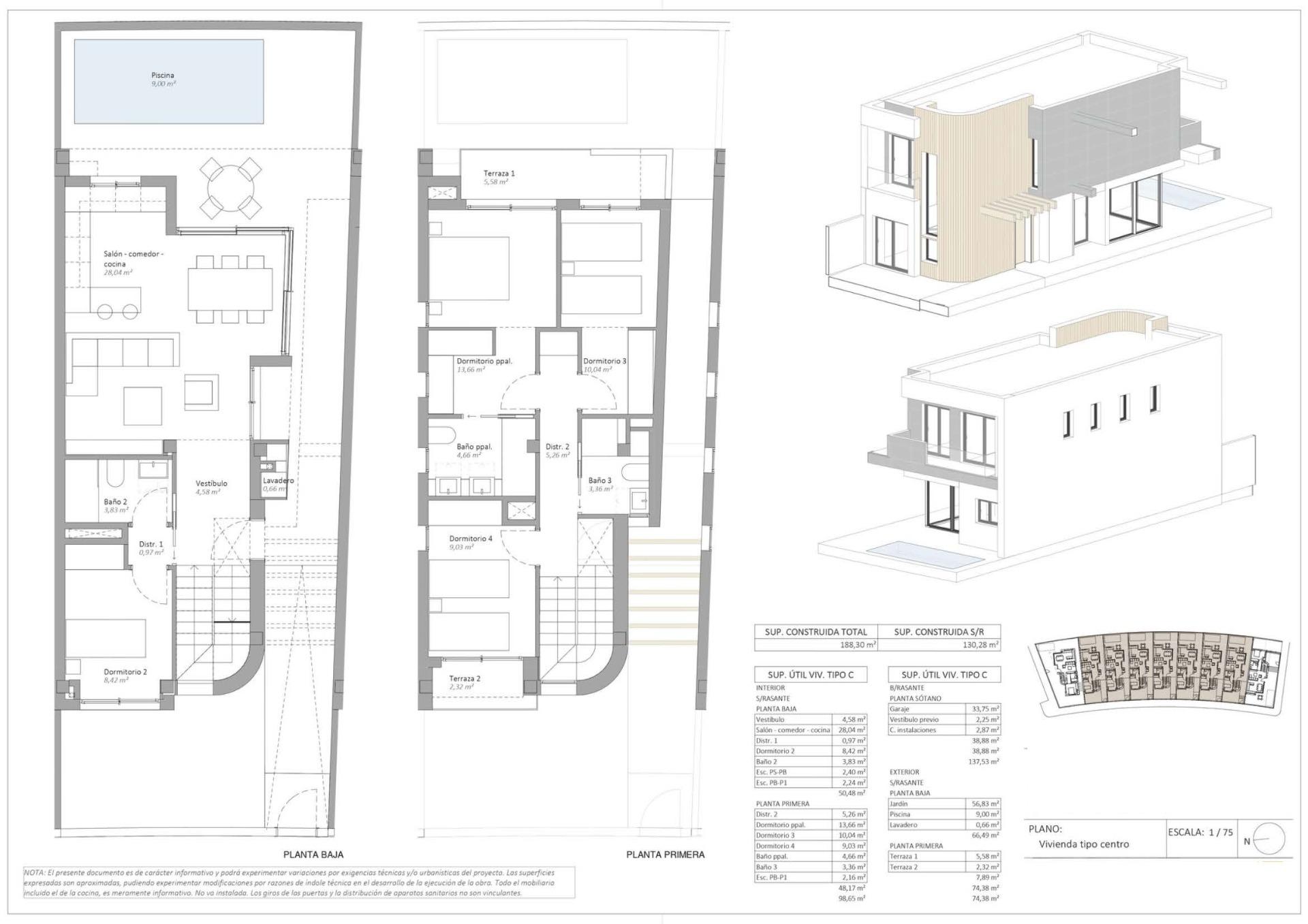 New Build Detached Villas for Sale in Aguilas Murcia Just 500 m from the Beach — photograph 4