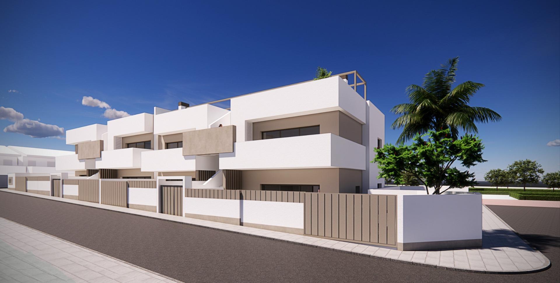 New Build Bungalows for Sale in Pilar de la Horadada 3 km from Beach — Pilar de La Horadada