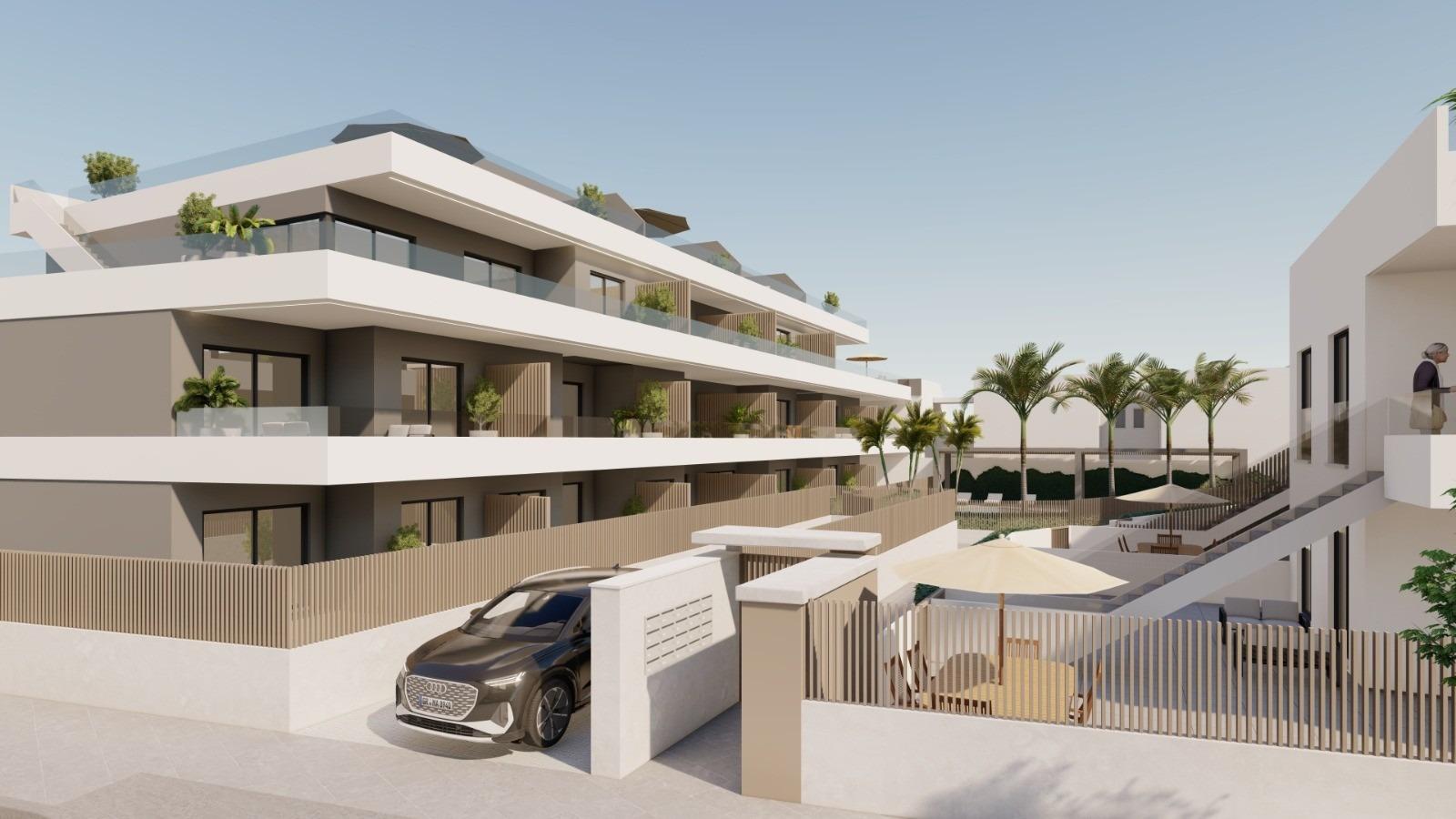 New Build Apartments and Bungalows for Sale in Pilar de la Horadada Near the Beach — Pilar de La Horadada
