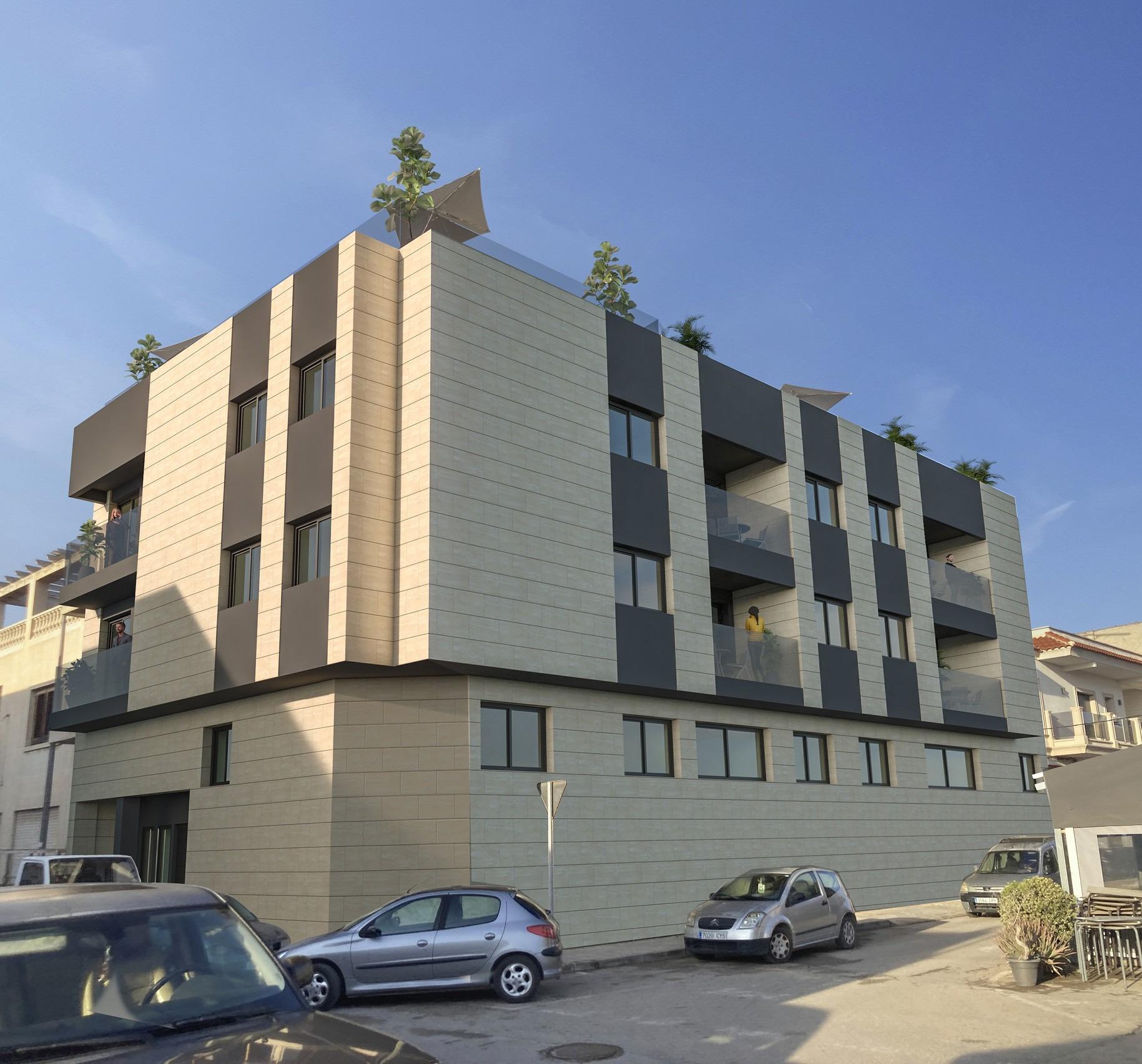 Apartamentos de nueva construcción en venta en Catral, Alicante, con piscina en la azotea — photograph 2