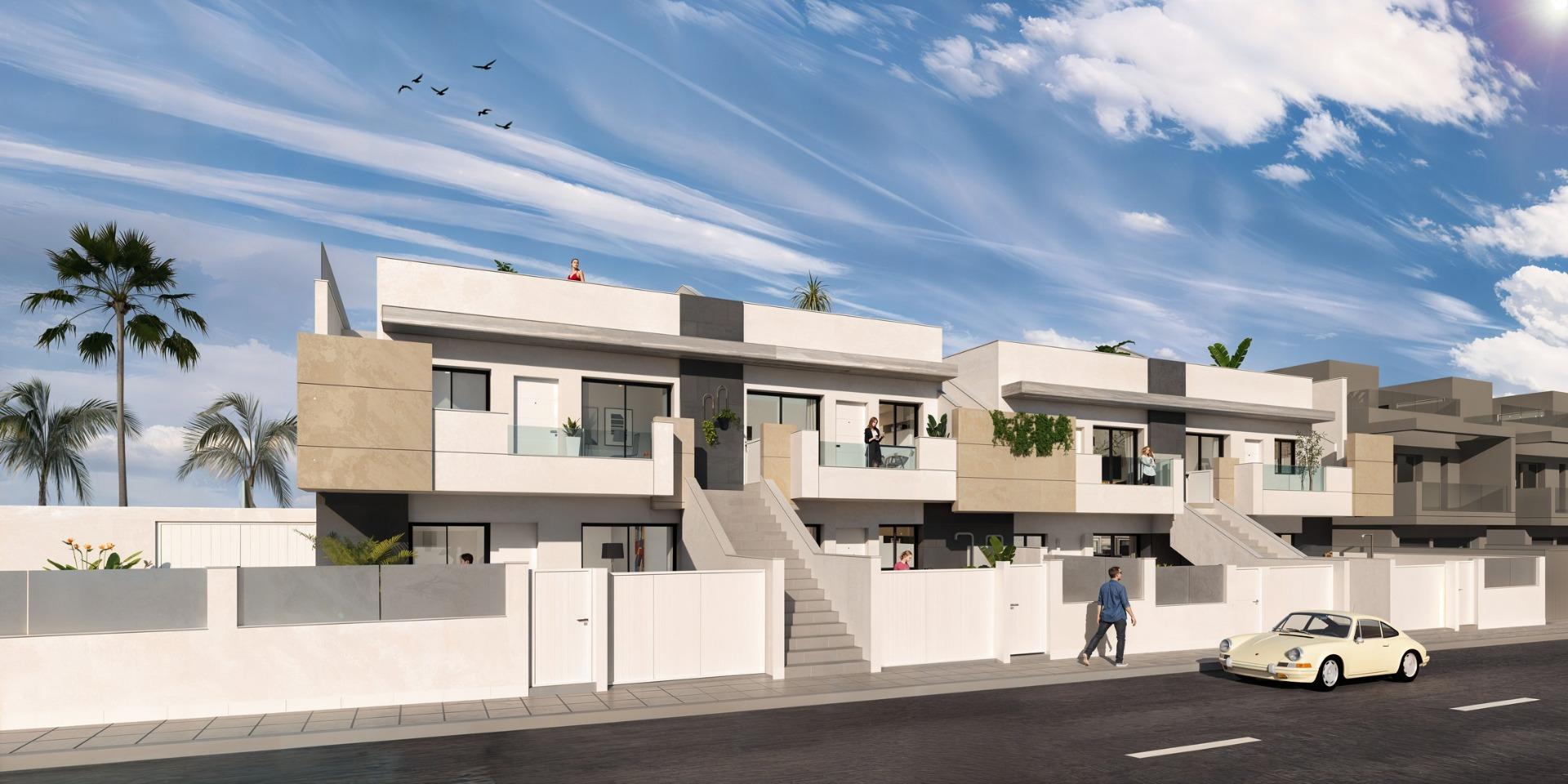 Modern New Build Bungalows for Sale in San Pedro del Pinatar Near the Beach — San Pedro del Pinatar